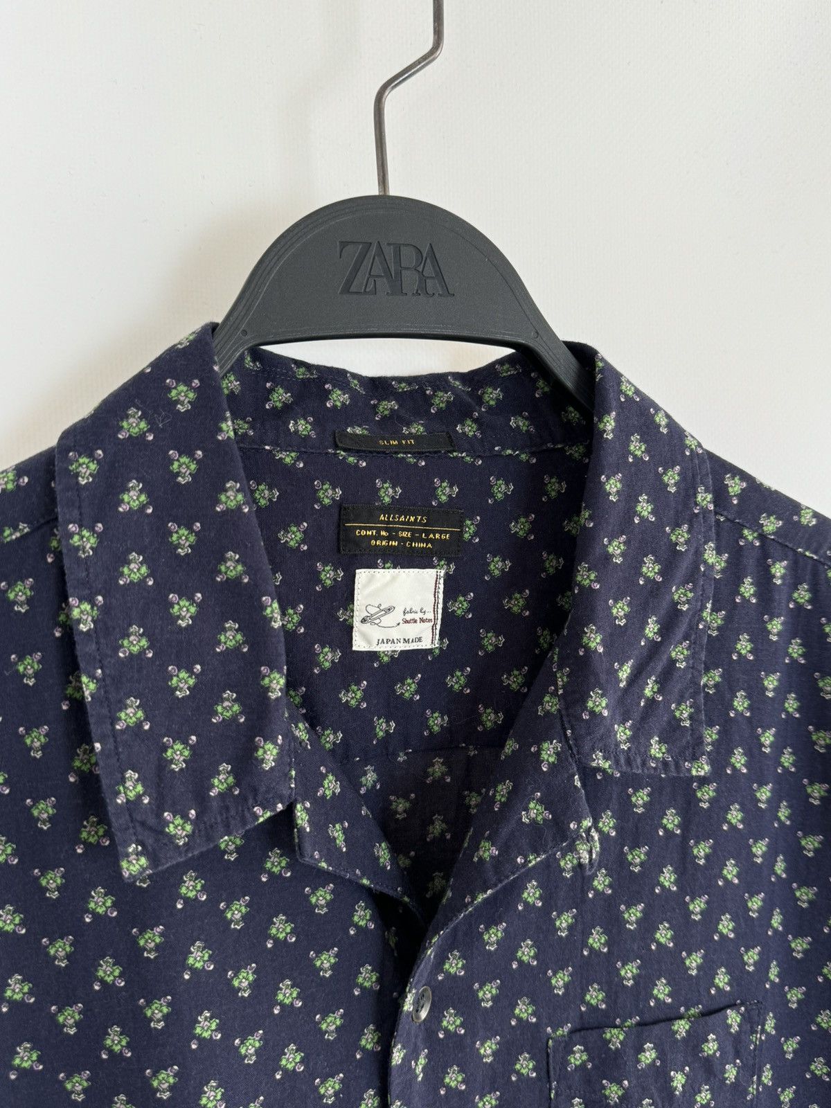 Allsaints AllSaints Rikka Hawaiians SS Shirt Size US L / EU 52-54 / 3 - 3 Thumbnail
