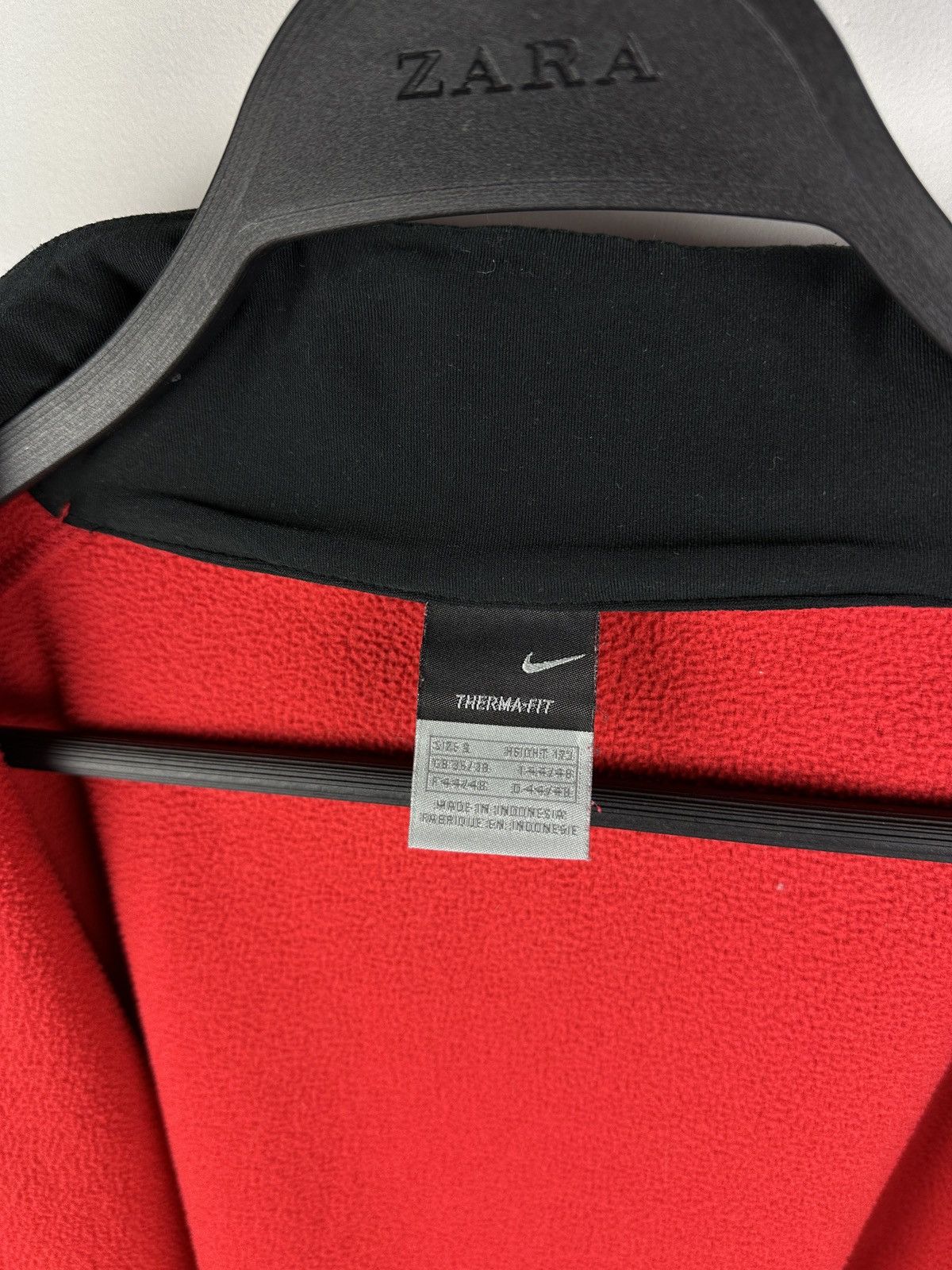 Nike × Vintage Vintage Y2K Nike Therma-Fit Zip Fleece Size US S / EU 44-46 / 1 - 8 Thumbnail