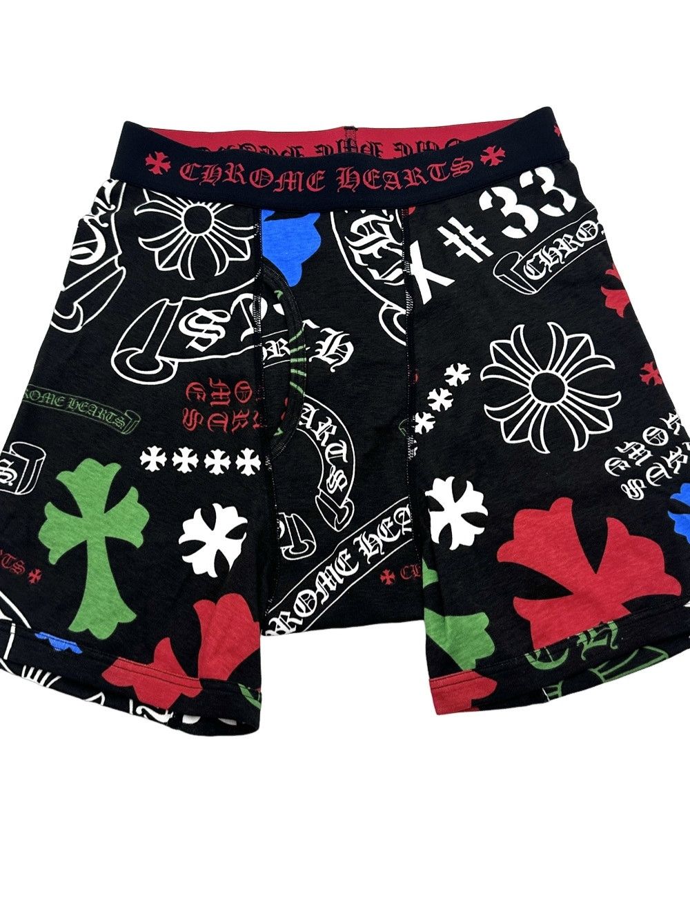 Chrome Hearts CHROME HEARTS Boxer Brief Short RED | Grailed