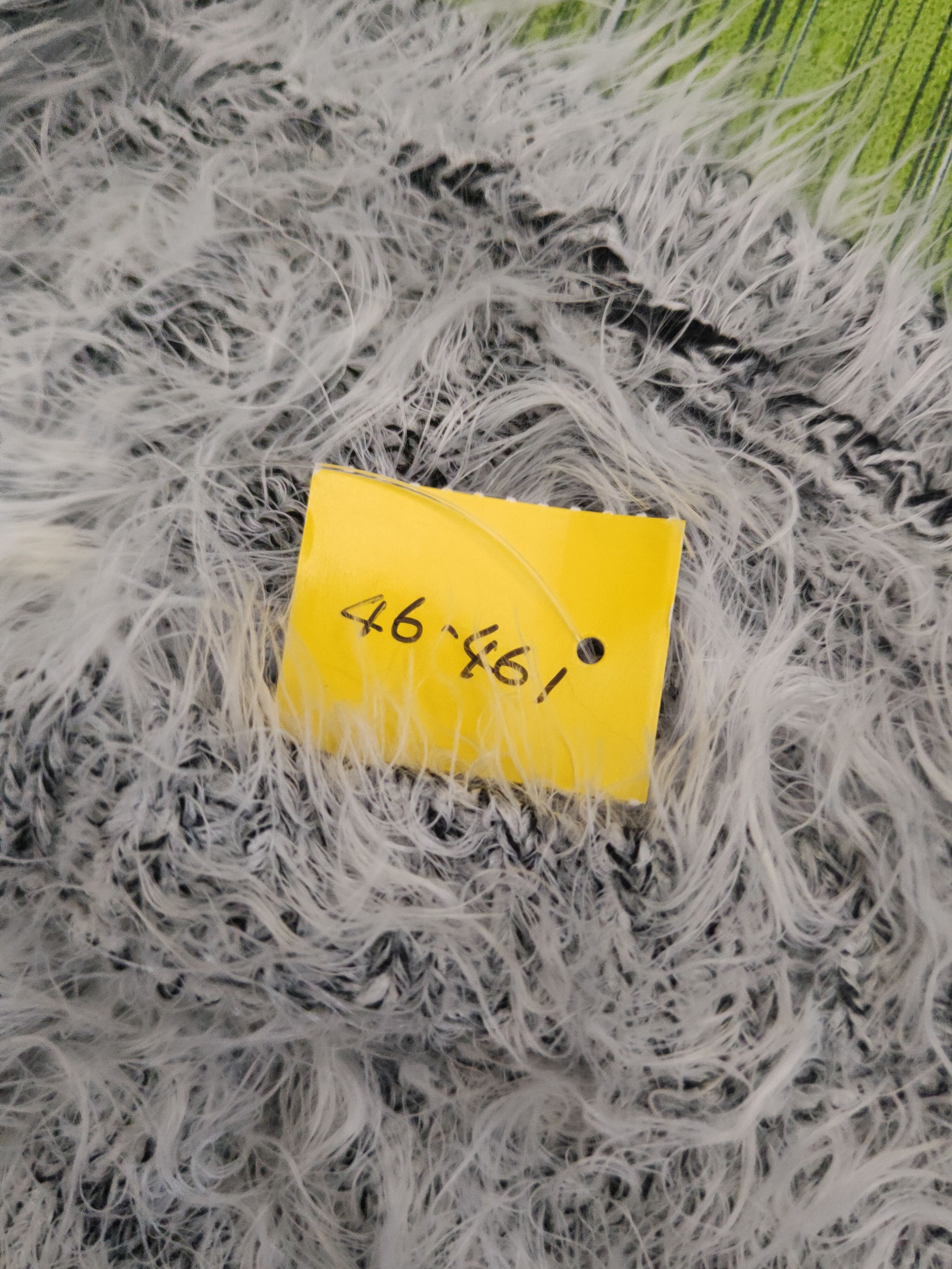 Japanese Brand DL Japanese Brand White Black Fur Mohair Knitwear #46-461 Size S / US 4 / IT 40 - 11 Thumbnail