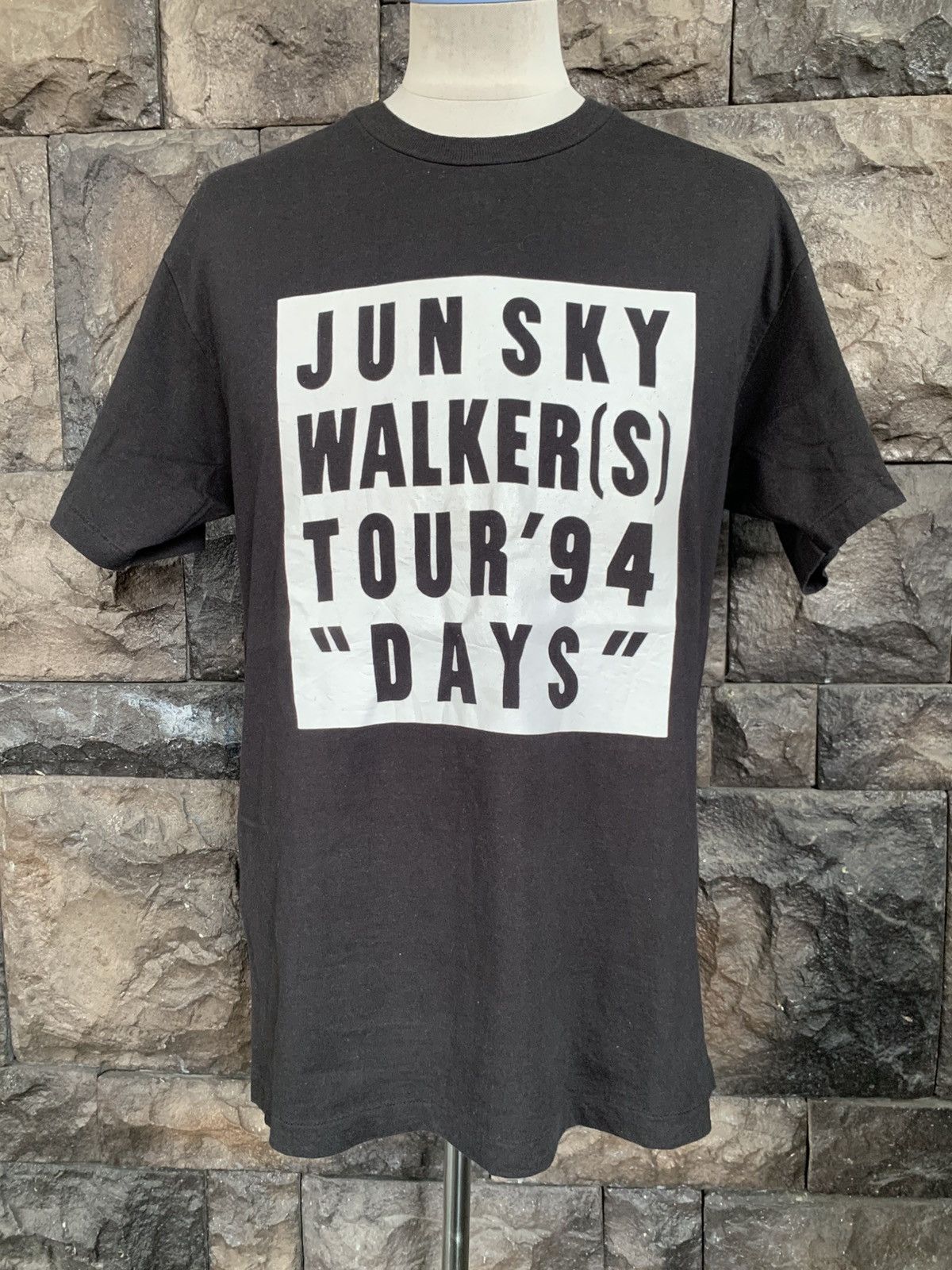 Vintage Vintage 90s Jun Sky Walker(S) Japanese Band T shirt Size US L / EU 52-54 / 3 - 1 Thumbnail
