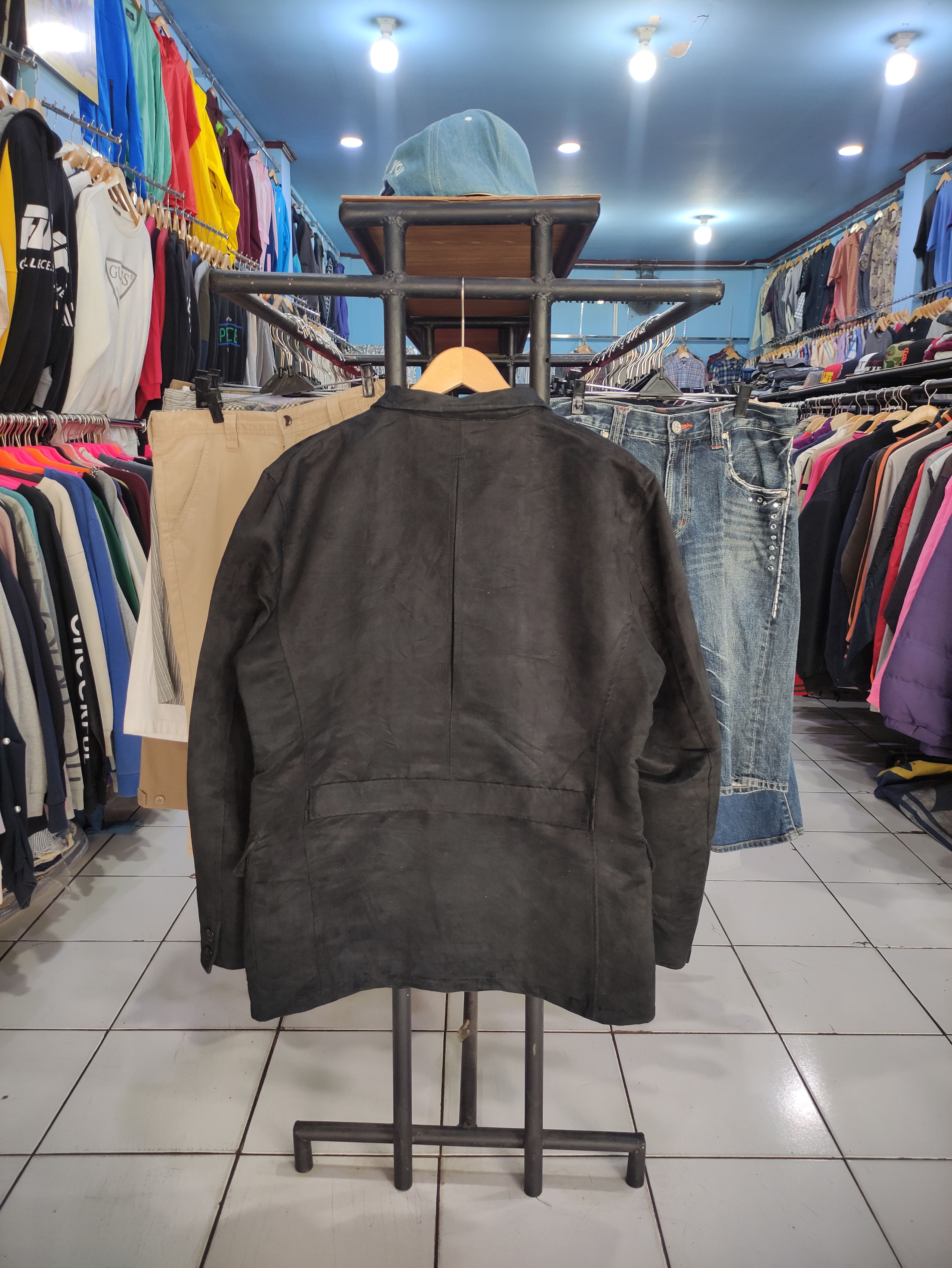 Comme Ca Ism × Japanese Brand × Vintage Comme ca ism blazer coat suede jacket Size US XL / EU 56 / 4 - 3 Thumbnail