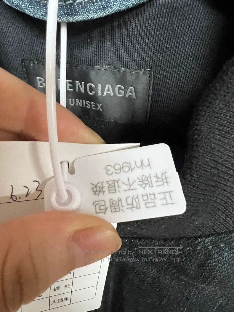 Balenciaga balenciaga distressed denim bomber jacket. Size US S / EU 44-46 / 1 - 7 Thumbnail