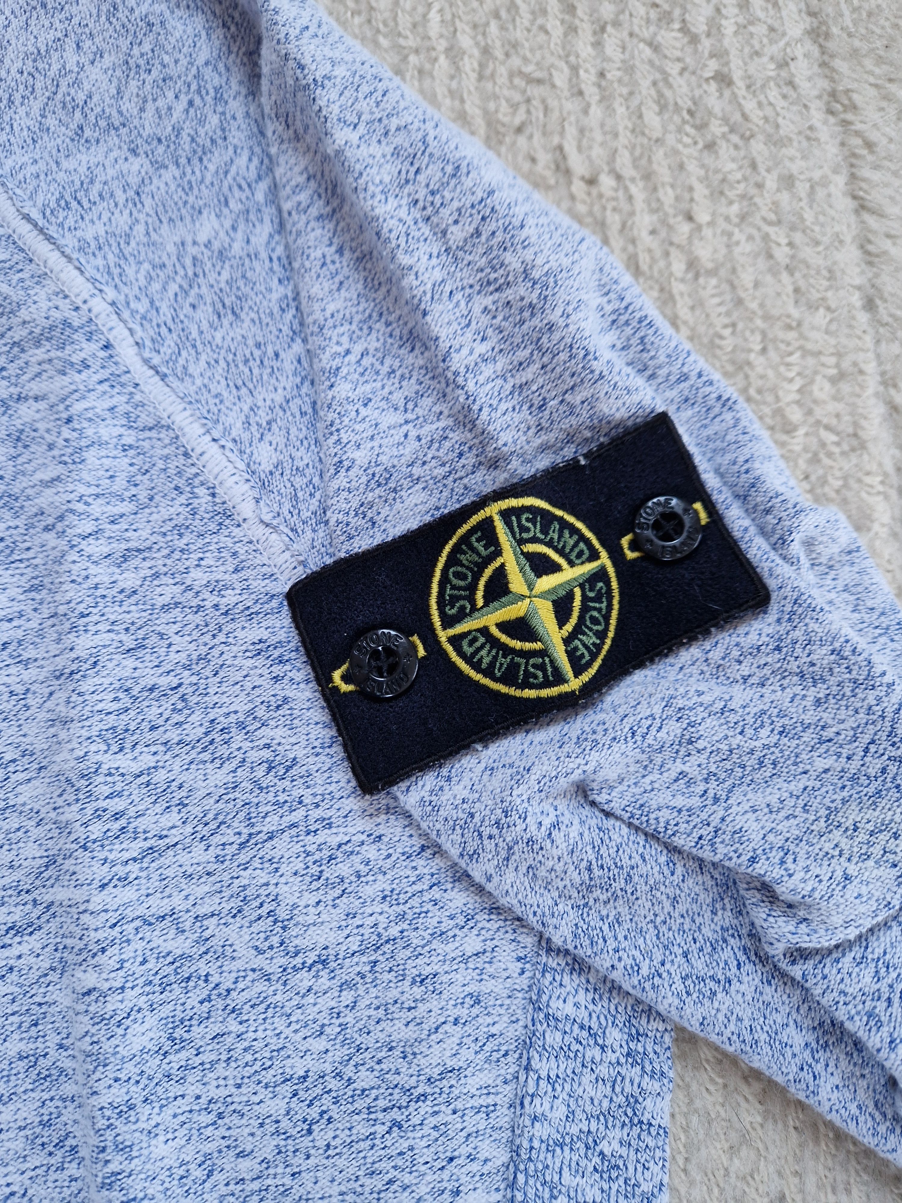 Stone Island × Vintage Stone island reverse seam baby blue sweatshirt y2k vintage Size US M / EU 48-50 / 2 - 7 Thumbnail