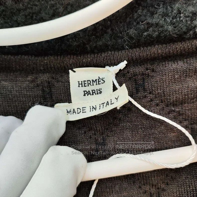 Hermes Hermes Black hooded coat Size XS / US 0-2 / IT 36-38 - 3 Thumbnail