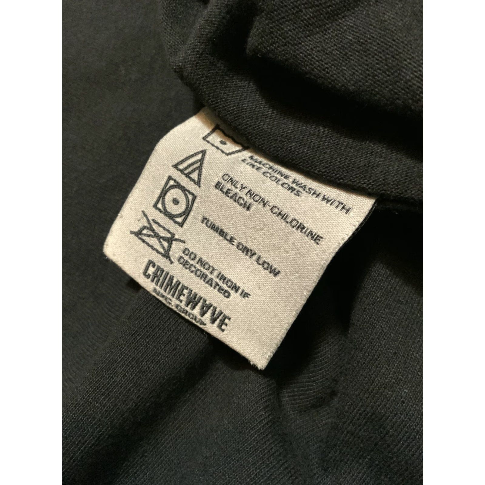 Real Bad Man RBM Real Bad Man Crimewave MFG Television TV Black Graphic S/S T-Shirt Sz. L Mens Modern Large Graphic Shirt Size US L / EU 52-54 / 3 - 7 Thumbnail