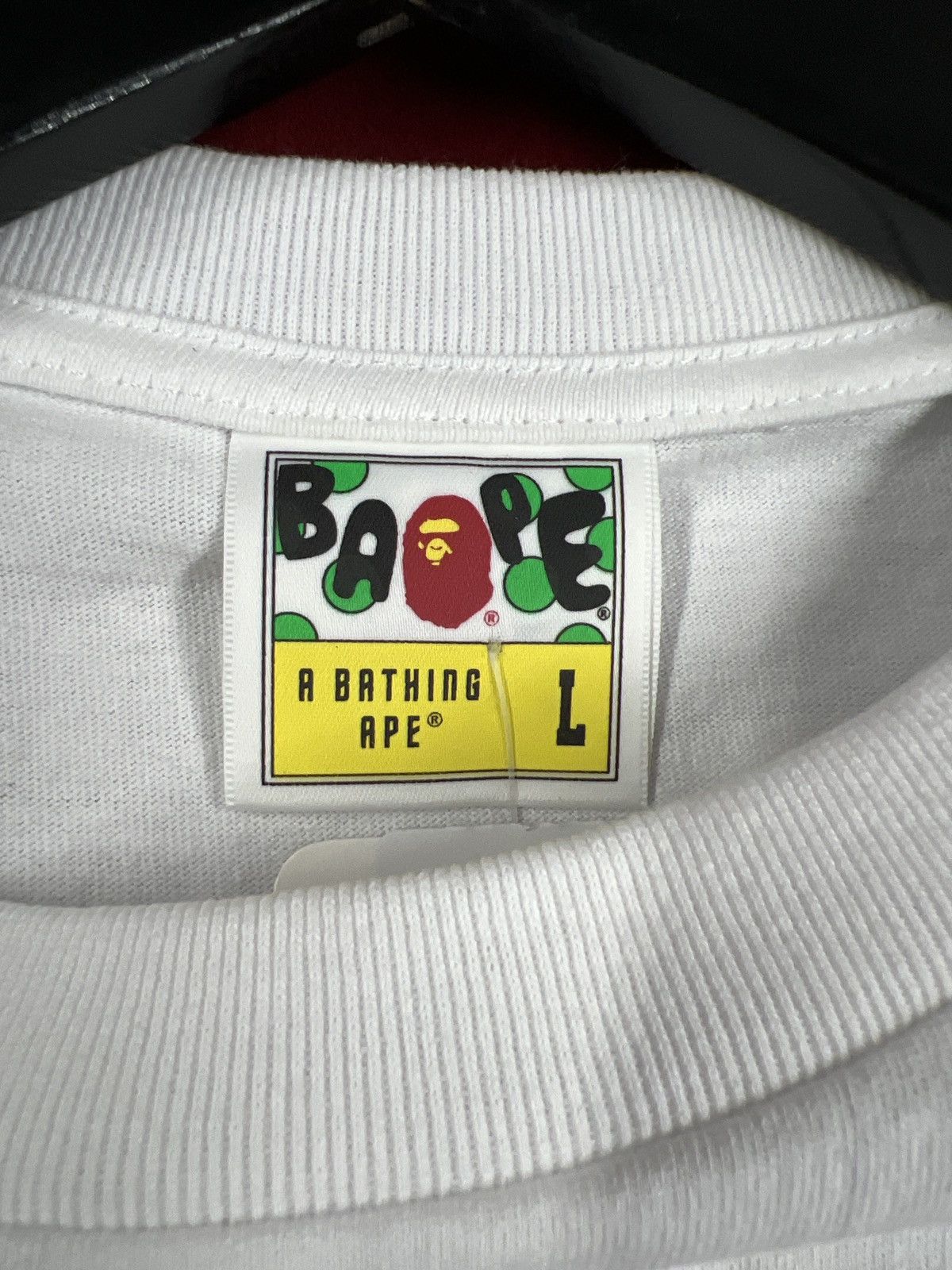 Bape Woodland Camp Busy Works Tee White Size US L / EU 52-54 / 3 - 3 Thumbnail