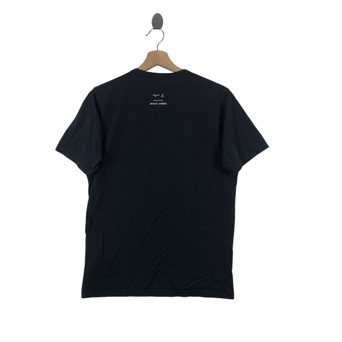 Vintage × agnes b. Vintage AGNES B Homme T-Shirt Big Logo Art Size US L / EU 52-54 / 3 - 4 Thumbnail