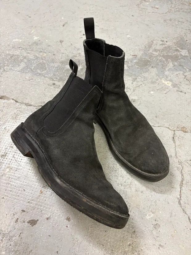 Vintage × Yeezy Yeezy Season 6 Black Suede Leather Chelsea Boots Size US 9 / EU 42 - 5 Thumbnail