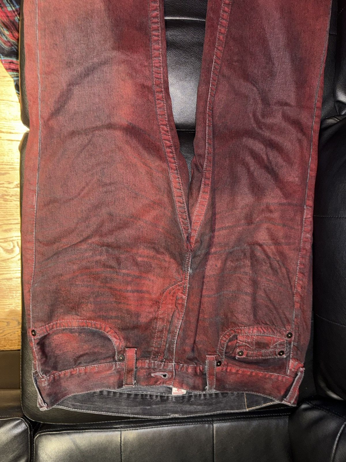 True Religion Blood red True Religion jeans Size US 36 / EU 52 - 4 Thumbnail