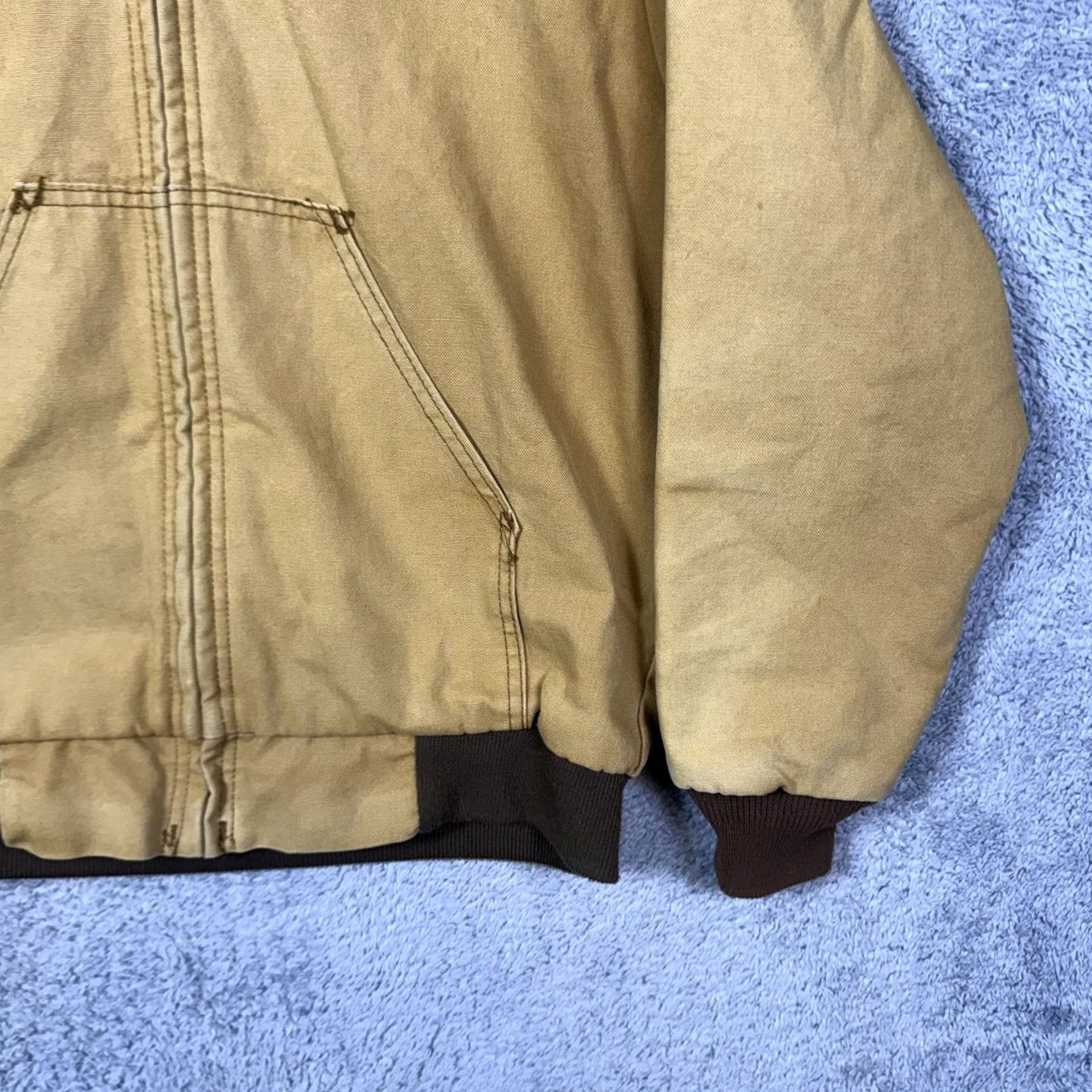 Imperial VINTAGE Key Imperial Jacket Mens M USA Made Detroit Workwear Utility Brown Bomber Jacket Size US M / EU 48-50 / 2 - 3 Thumbnail