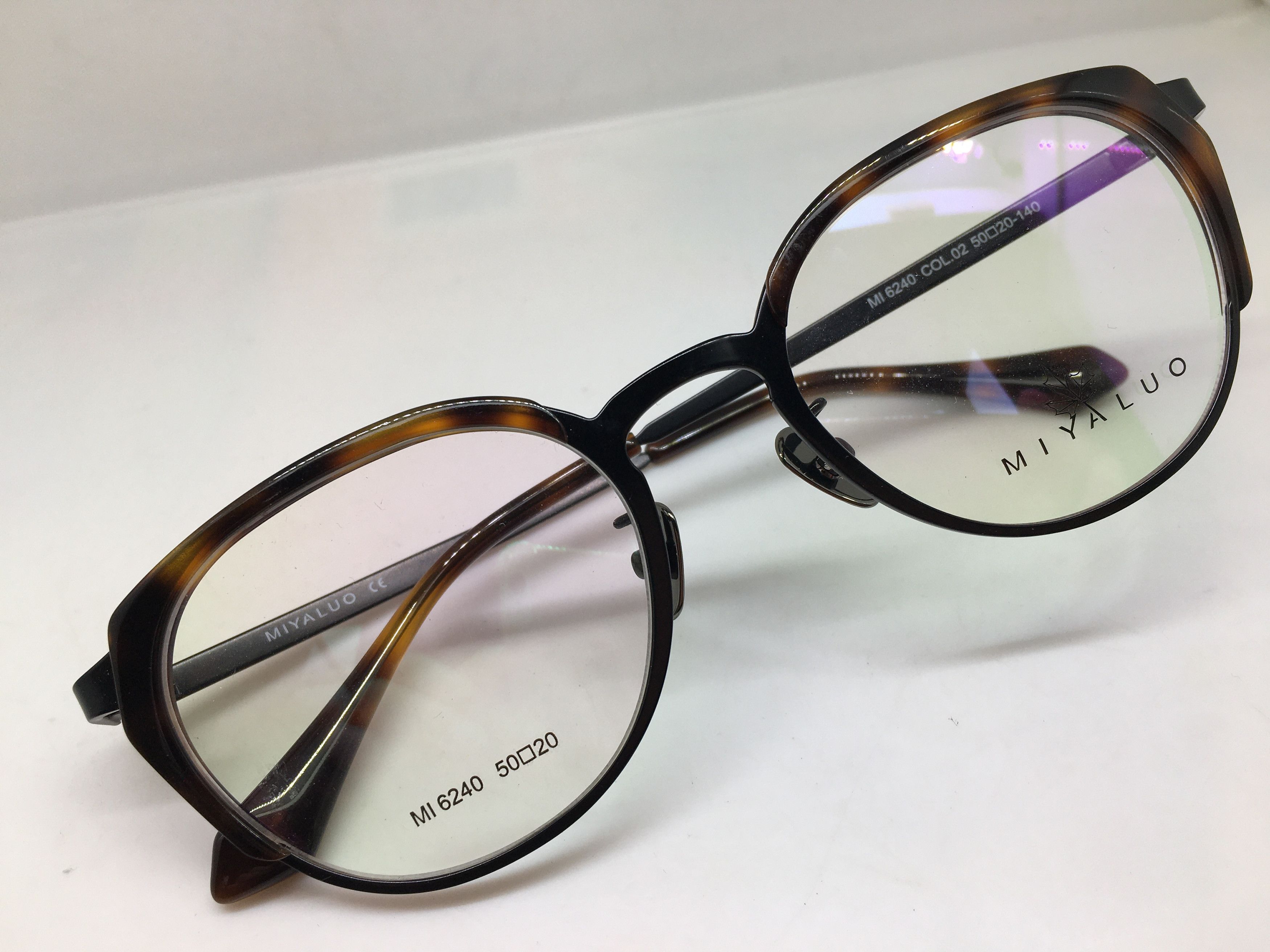 Other MIYALUO Tortoise Black Eyeglasses Frame Size ONE SIZE - 5 Thumbnail