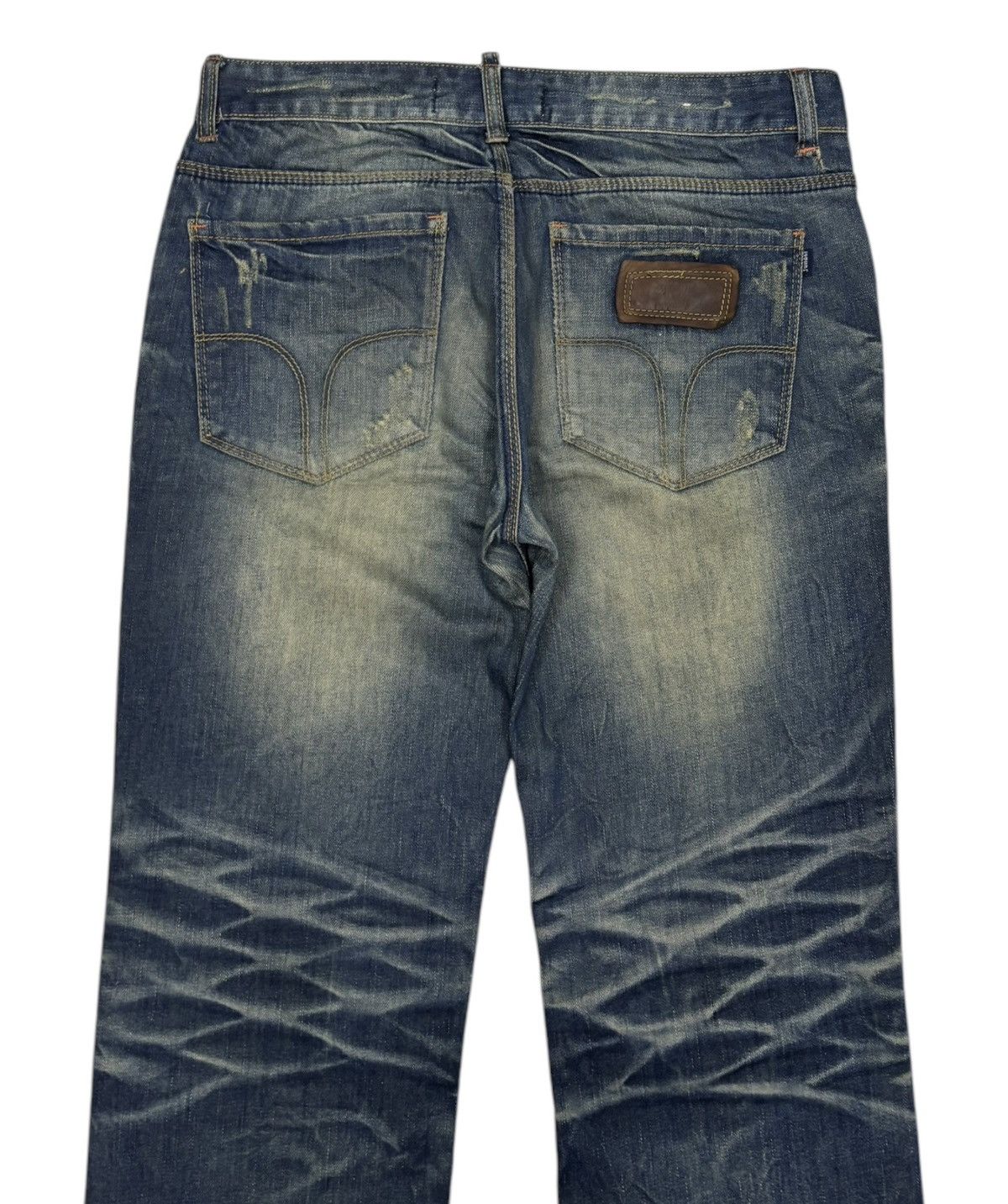 Hysteric Glamour × Junya Watanabe Vintage Clawmark Denim Junya Watanabe Style Lgb Baggy Jeans Size US 32 / EU 48 - 6 Thumbnail