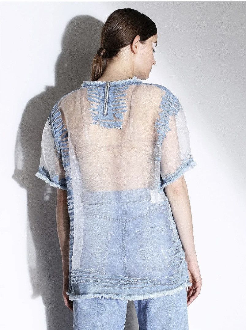 Diesel Diesel Oversized See Through Tee Size S / US 4 / IT 40 - 4 Thumbnail