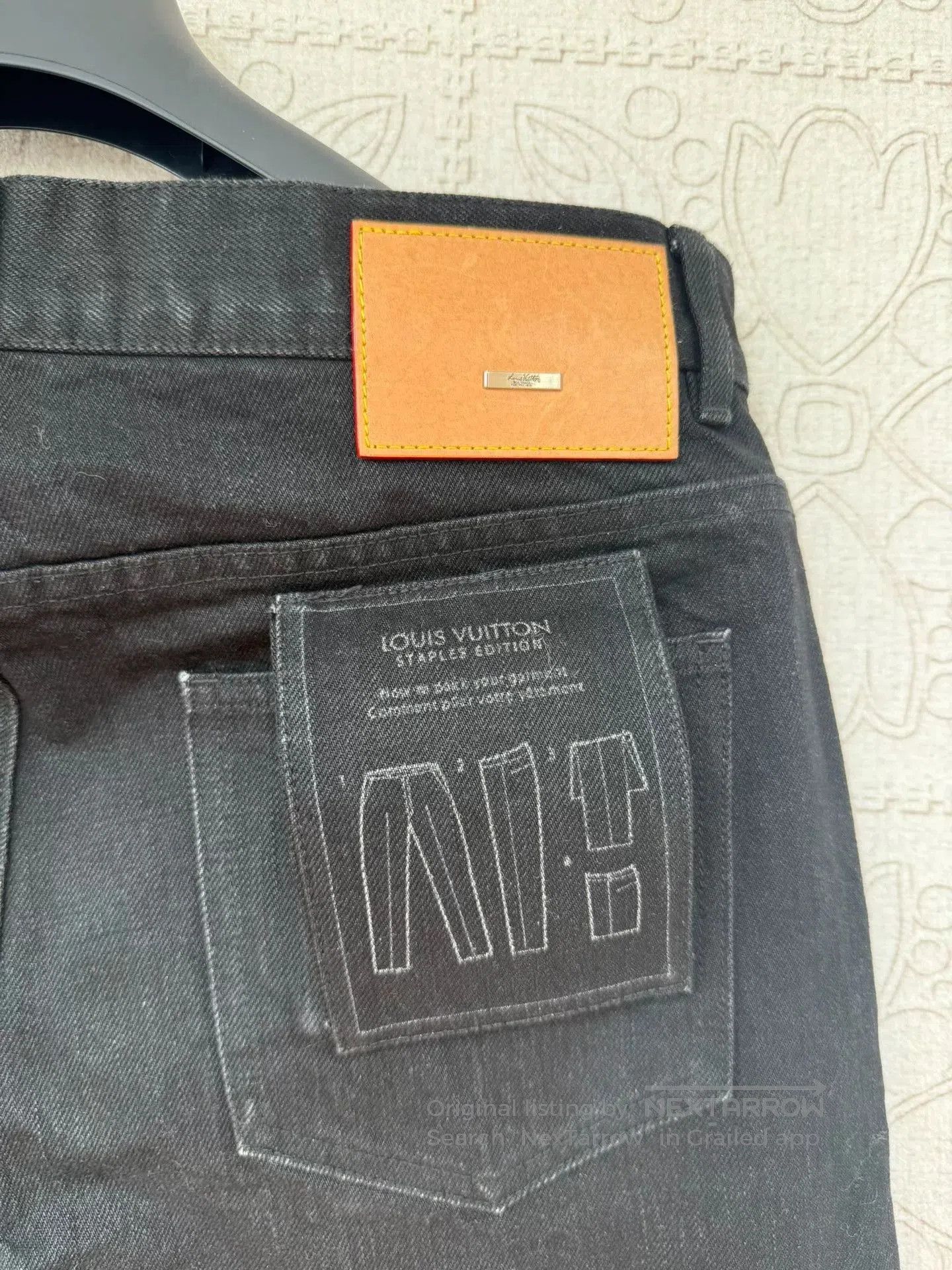 Louis Vuitton Louis Vuitton Black Denim Jeans Size 31. Size US 31 - 3 Thumbnail