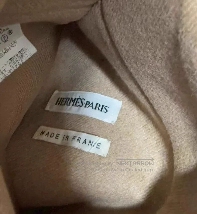 Hermes Hermes Double-faced cashmere camel coat from Margiela era Size XS / US 0-2 / IT 36-38 - 7 Thumbnail