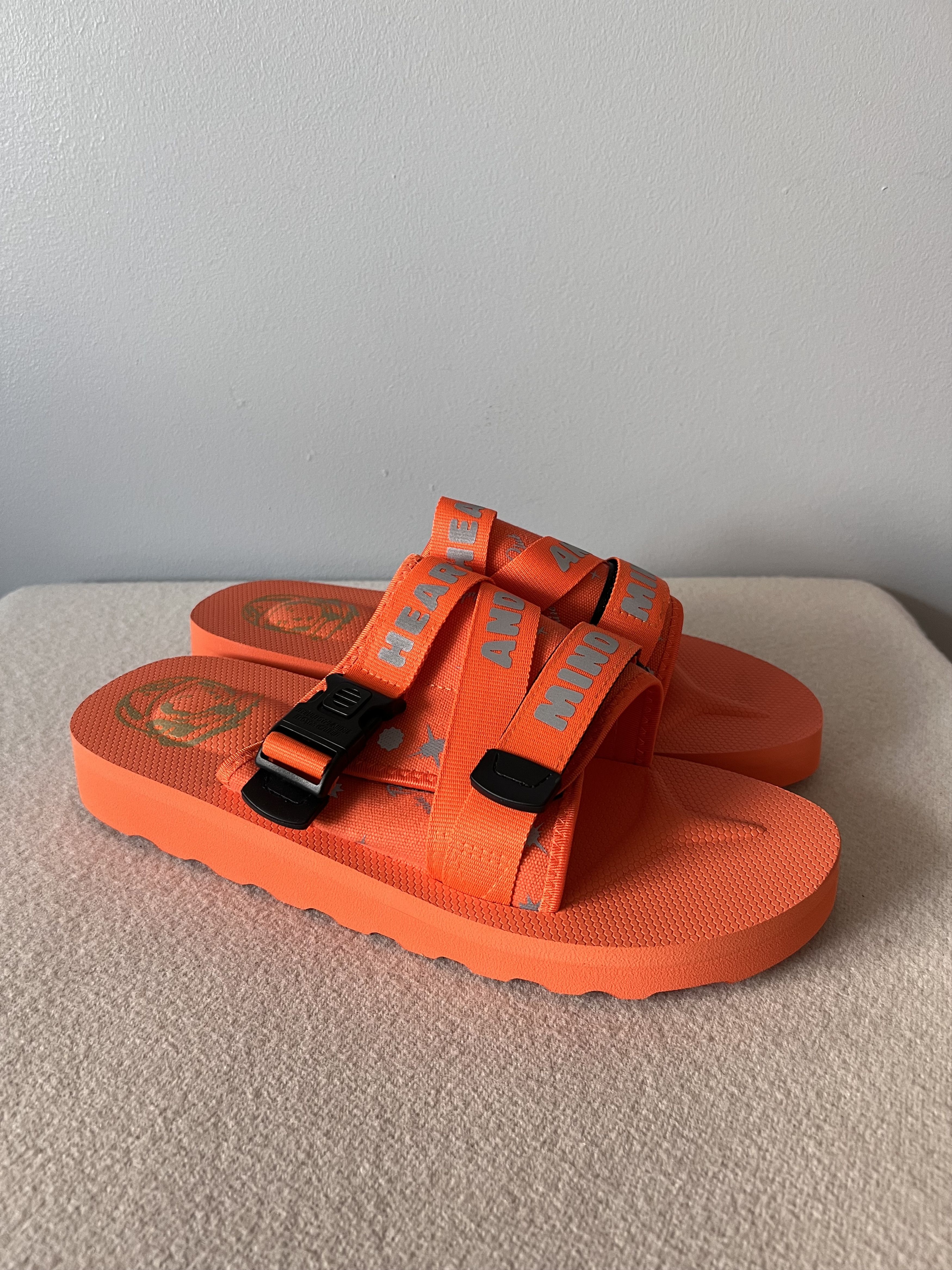 Billionaire Boys Club Billionaire Boys Club BB Spacewalker II Slide in Orange Size US 12 / EU 45 - 1 Thumbnail