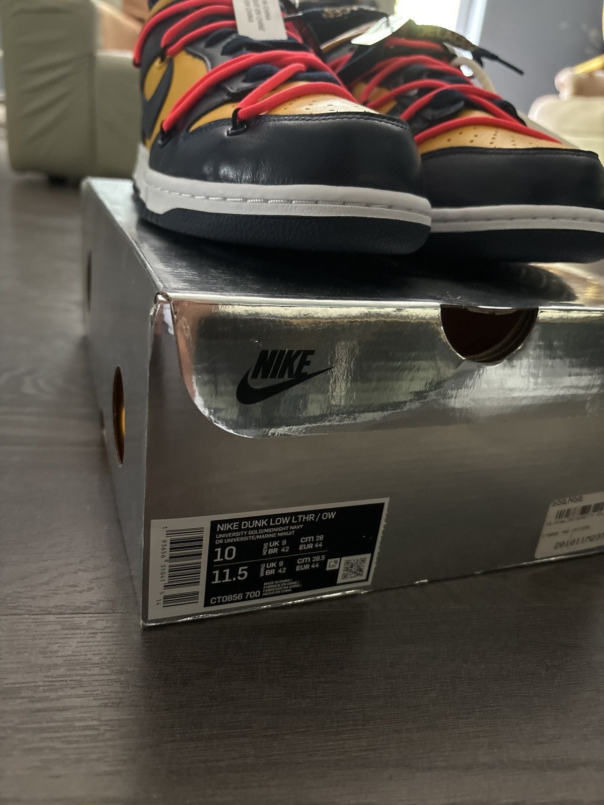 Off-White Off white Michigan Dunks Size US 10 / EU 43 - 12 Thumbnail