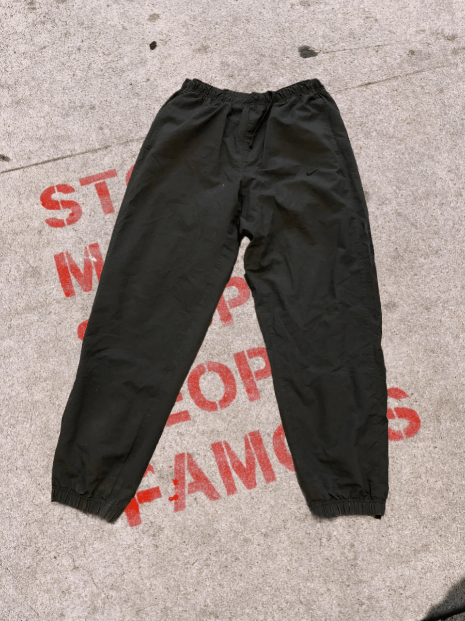 Nike Nike Vintage Pants Baggy Sweatpants Drill Y2K Size US 34 / EU 50 - 1 Thumbnail