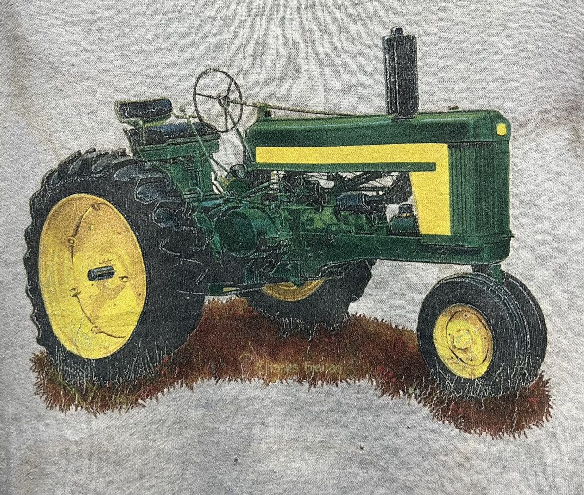Fruit Of The Loom × John Deere × Vintage VINTAGE FRUIT OF THE LOOM JOHN DEERE SWEATSHIRT Size US XL / EU 56 / 4 - 3 Thumbnail