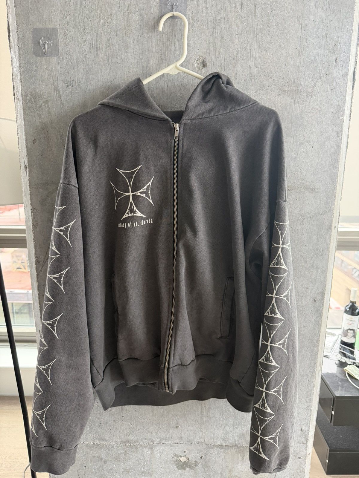 Basketcase Gallery Ecstasy of St Theresa Zip-Up