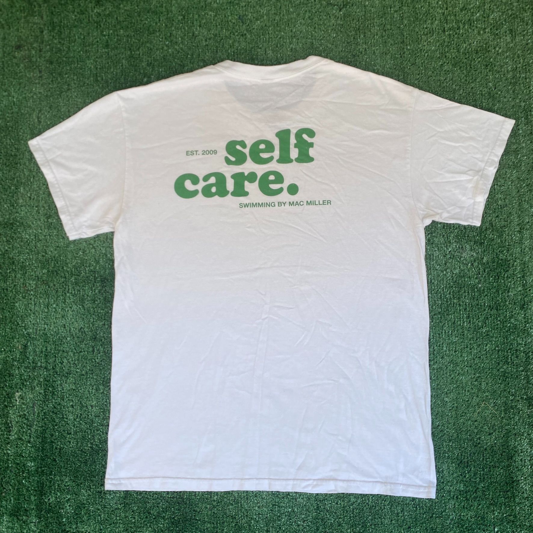 Mac Miller Vintage Y2K Mac Miller Shirt Self Care Swimming Rap Logo Tee Size US M / EU 48-50 / 2 - 1 Thumbnail