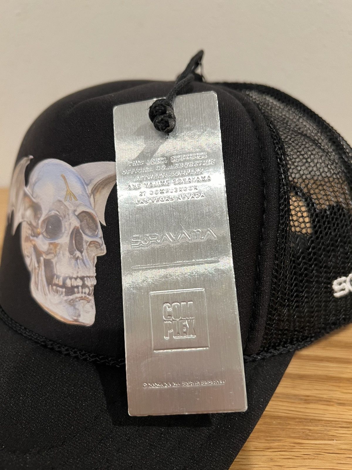 Club Sorayama × Complex COMPLEX x SORAYAMA Chrome Skull Hat Size ONE SIZE - 3 Thumbnail