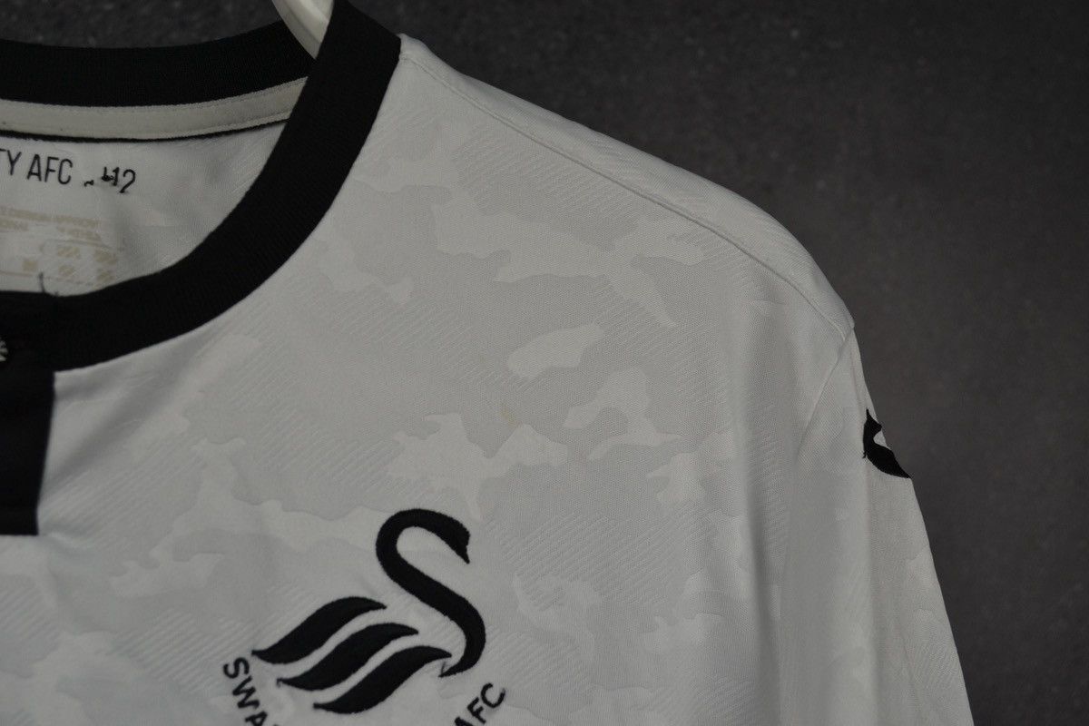 Joma Swansea City Home Football Shirt Joma Soccer Jersey Size M Size US M / EU 48-50 / 2 - 11 Thumbnail