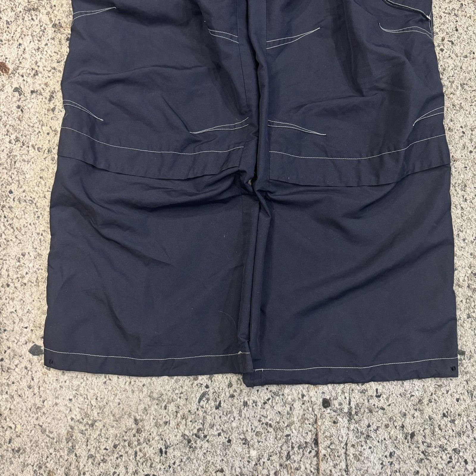 Vintage Y2K Caffeine Raver Nylon Multi Pocket Cargo Pant JNCO SKATER Size US 30 / EU 46 - 13 Thumbnail