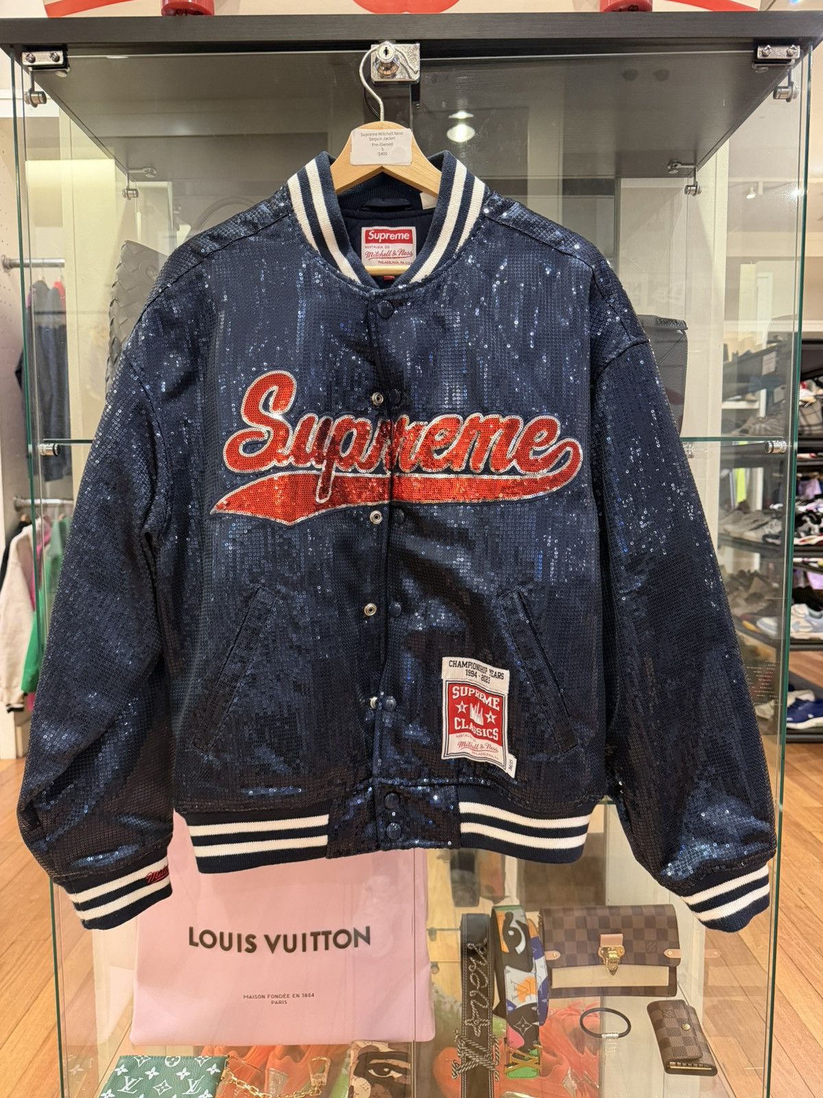 Mitchell & Ness × Supreme Supreme x Mitchell Ness Sequin Jacket Size US S / EU 44-46 / 1 - 1 Thumbnail