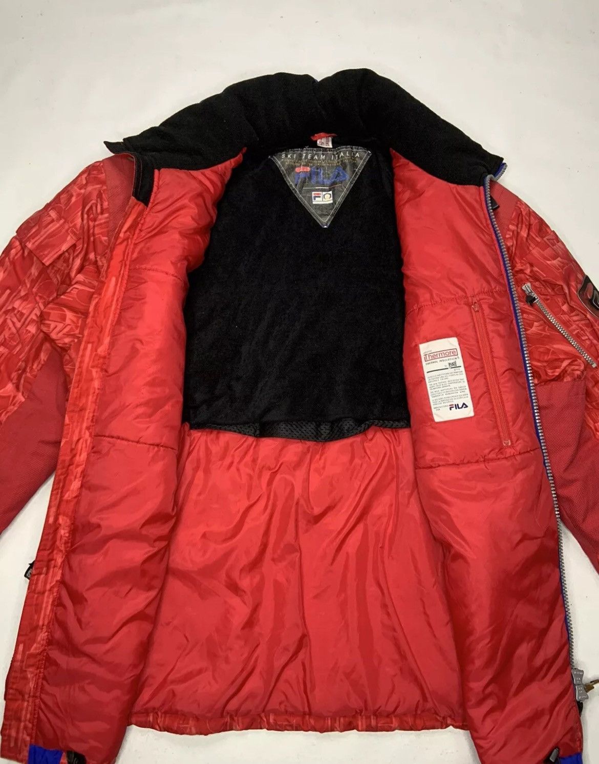 Fila × Vintage FILA Vintage Men Italia Ski Red Jacket Size M L Size US L / EU 52-54 / 3 - 4 Thumbnail