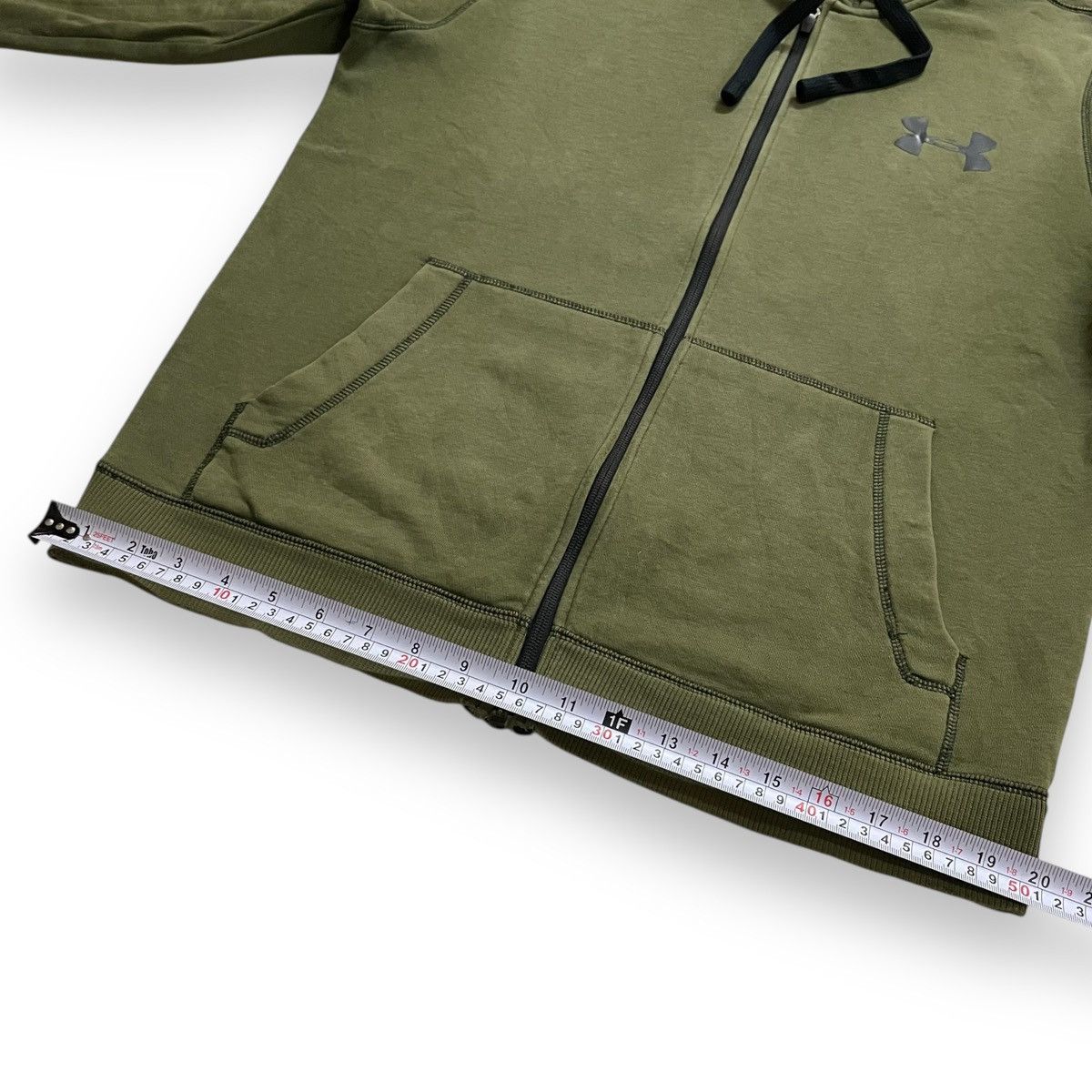 Under Armour Army Green Pullover Under Armor Hoodie Zipper Size US L / EU 52-54 / 3 - 10 Thumbnail