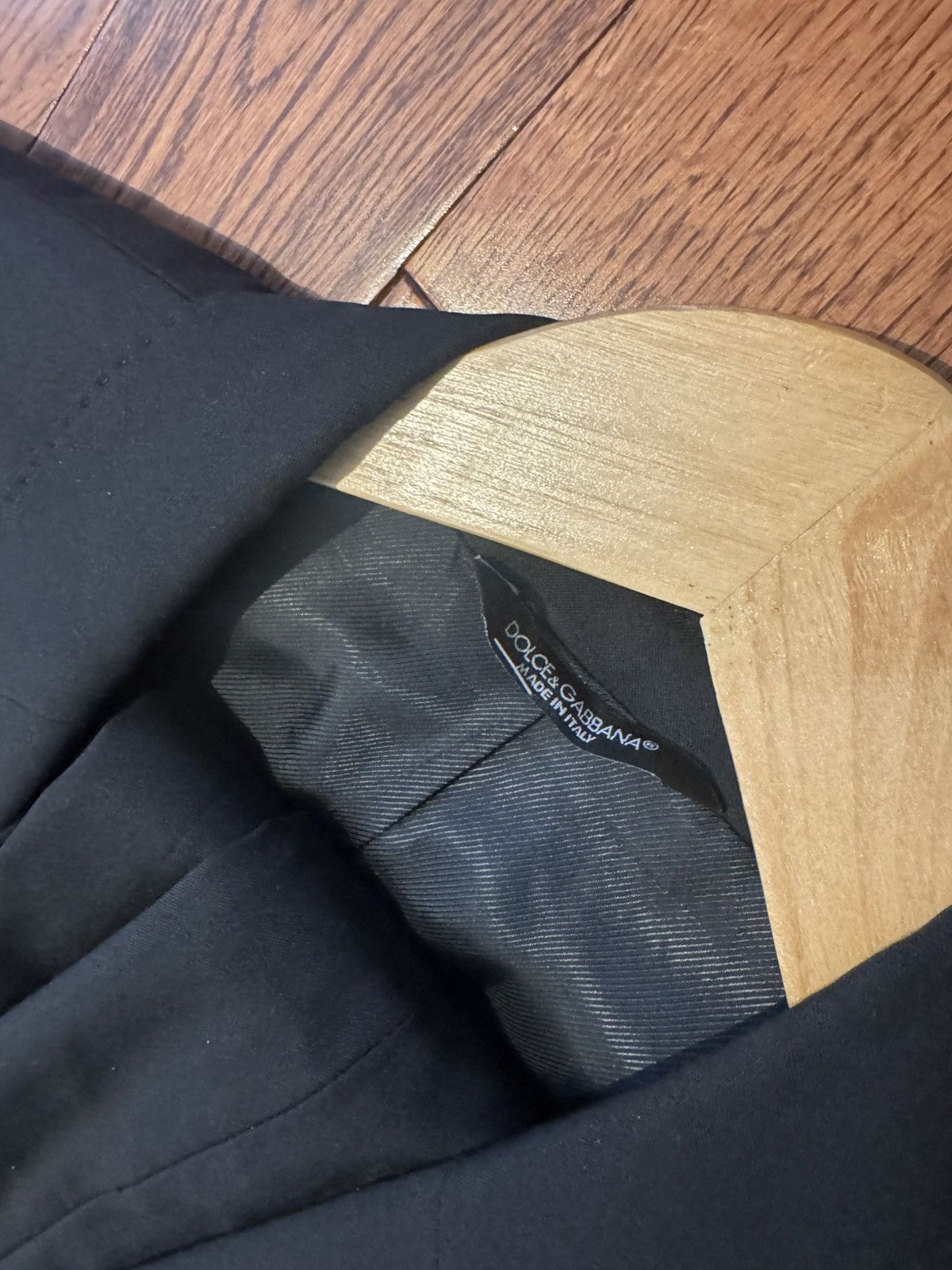 Dolce & Gabbana Dolce & Gabbana - Black Suit Jacket & Pants Size 36S - 3 Thumbnail