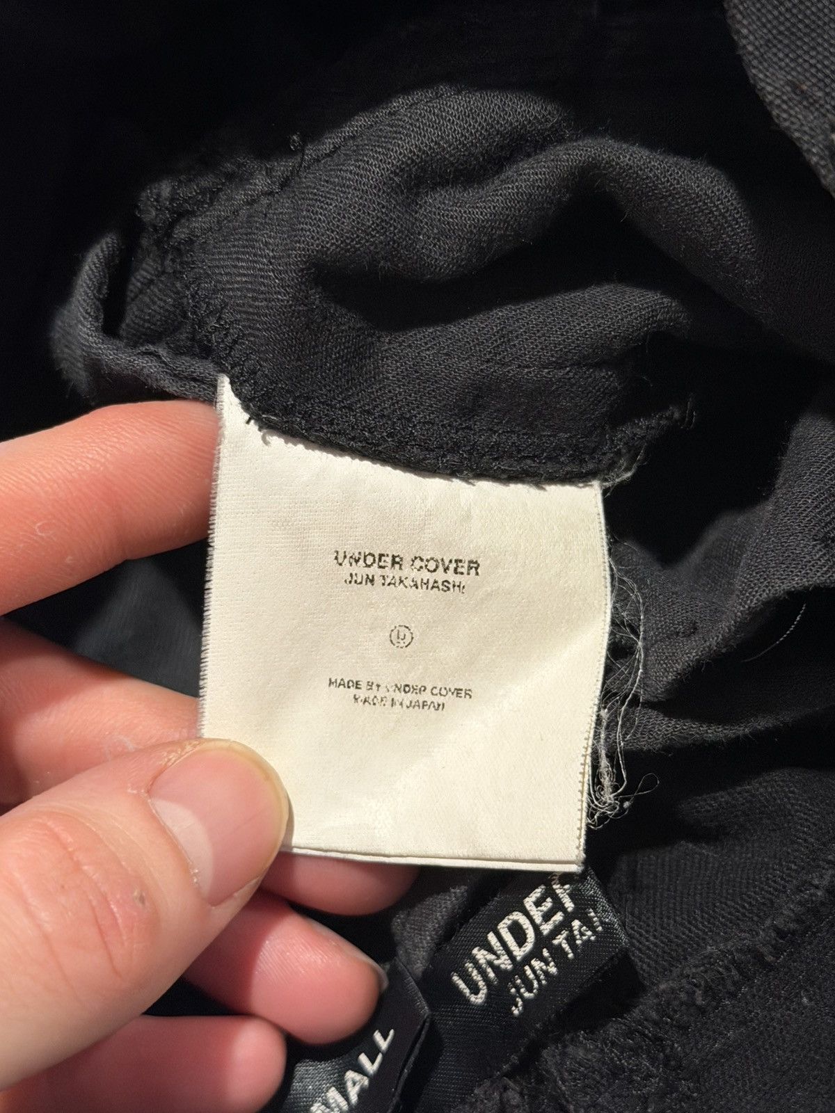 Undercover SS03 Undercover Scab Black Trousers Size US 28 / EU 44 - 18 Thumbnail