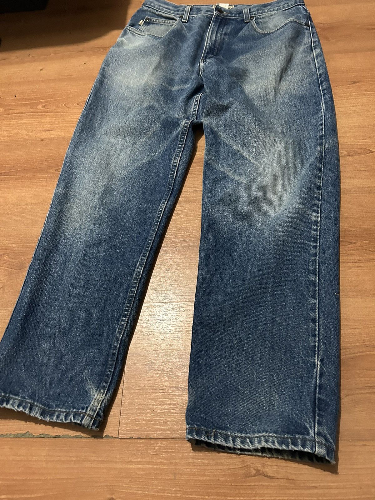 L.L. Bean × Vintage Crazy Faded Vintage L.L.Bean Denim Size US 34 / EU 50 - 3 Thumbnail