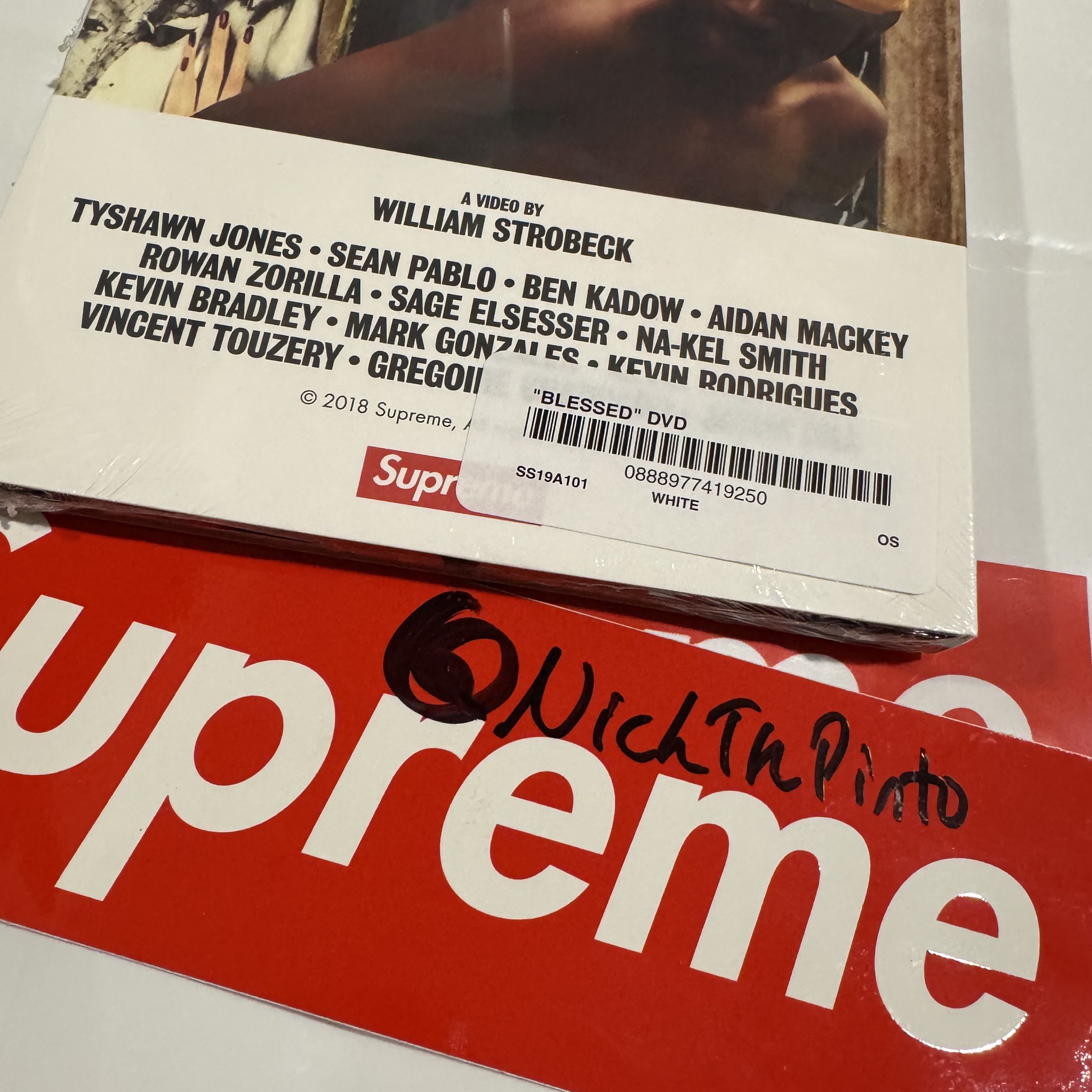 Supreme "Blessed" DVD Size ONE SIZE - 3 Thumbnail