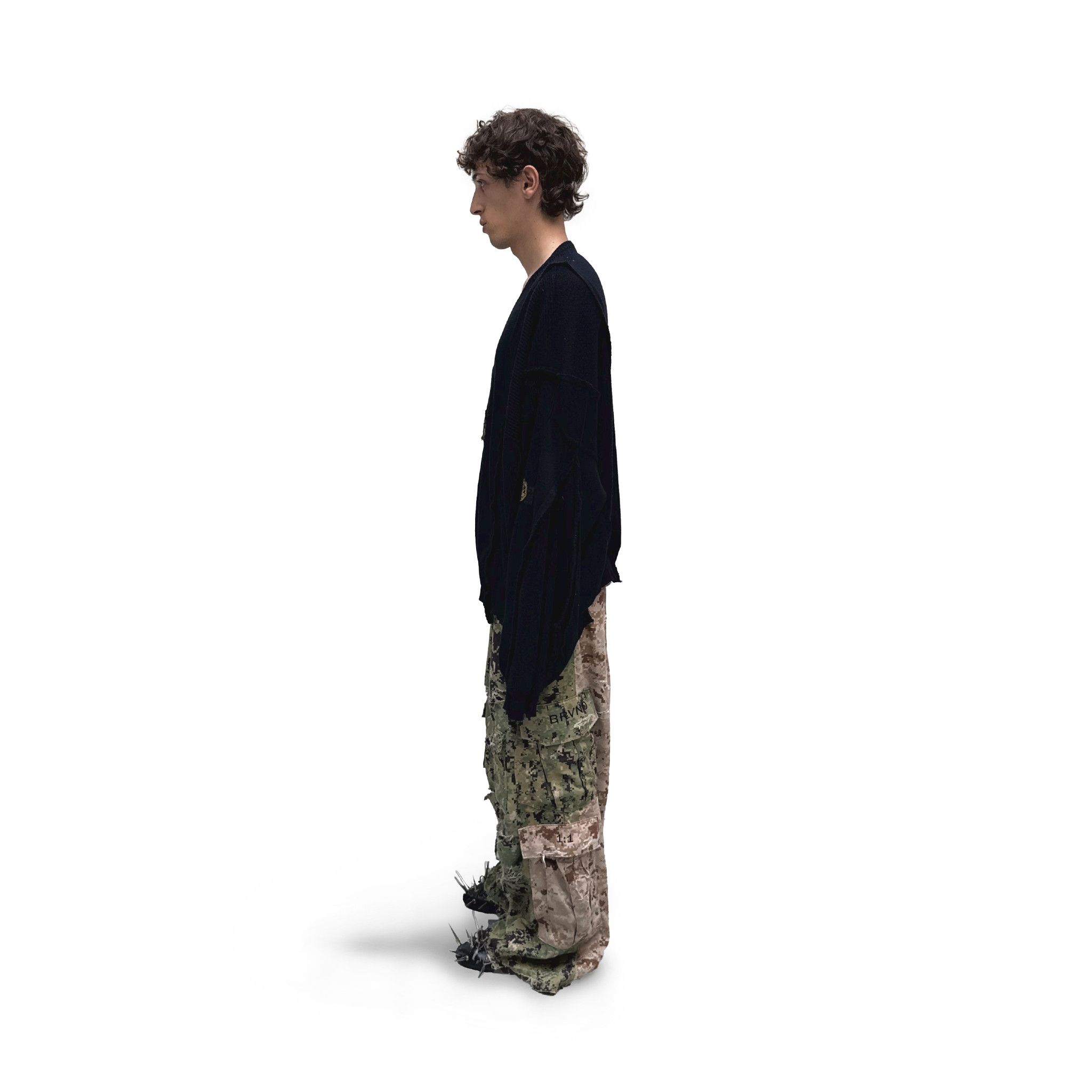 Other ARMY HYBRID CAMOUFLAGE CARGO PANTS Size US 33 - 3 Thumbnail