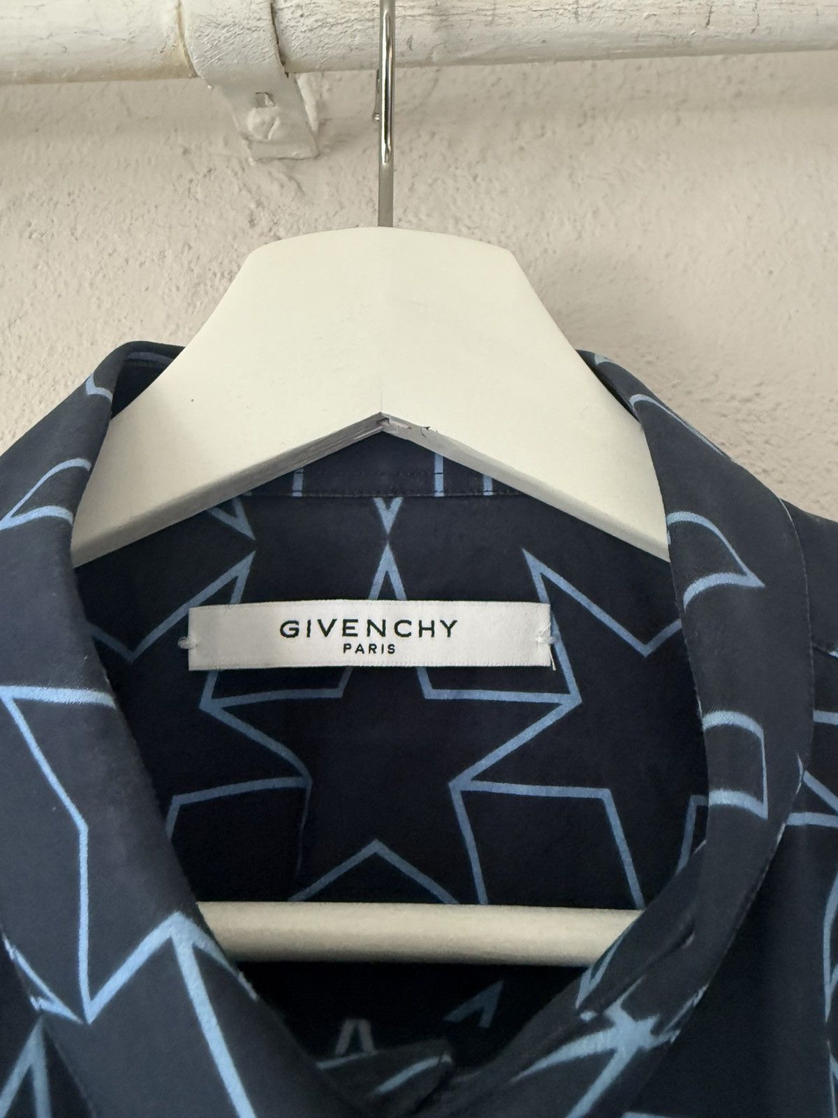 Givenchy Star Logo Print Shirt Size US L / EU 52-54 / 3 - 3 Thumbnail