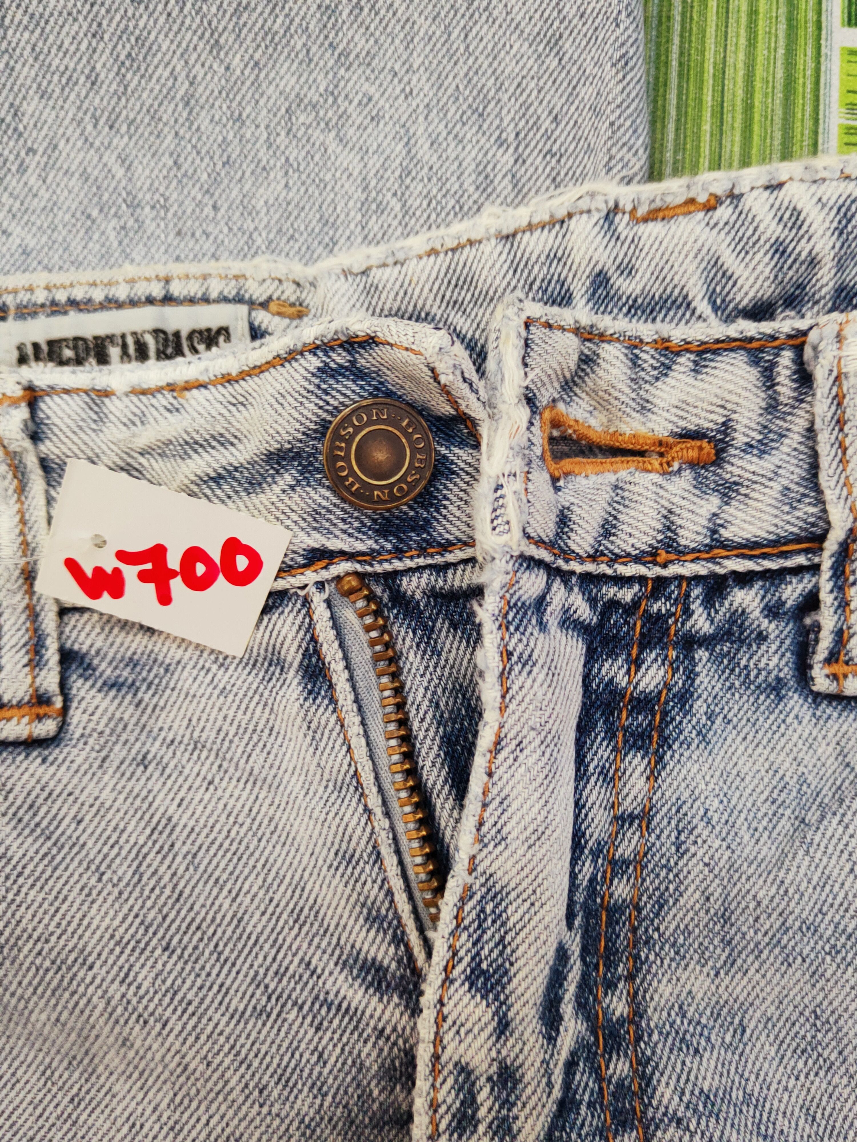 Japanese Brand Bobson Blue Distressed Ripped Jeans #W700 Size US 30 / EU 46 - 17 Thumbnail
