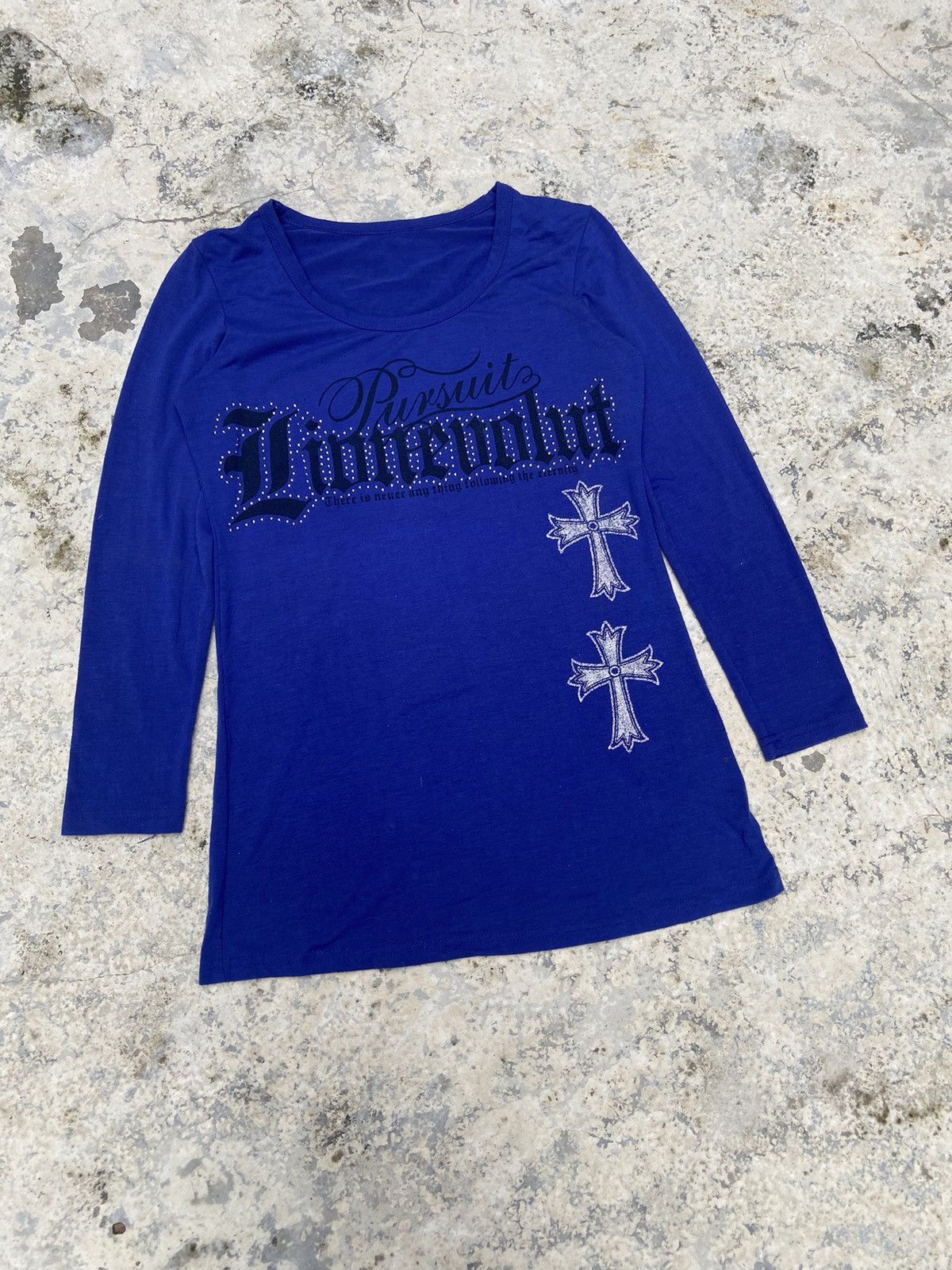 Hysteric Glamour × If Six Was Nine × Japanese Brand 2000s edge list long sleeve ifsixwasnine style Size M / US 6-8 / IT 42-44 - 4 Thumbnail