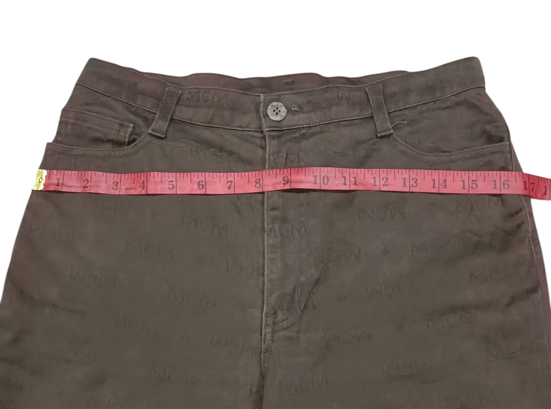 MCM MCM LEGERE MONOGRAM CASUAL PANTS x VINTAGE Size 30" / US 8 / IT 44 - 16 Thumbnail