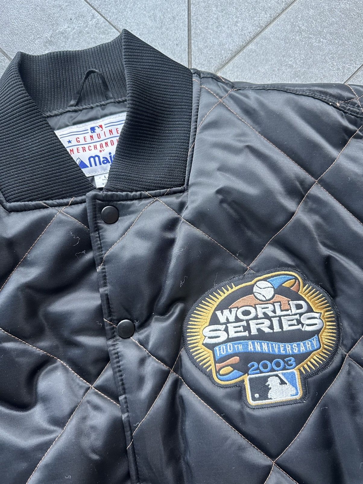 Majestic World Series 2003 Majestic Bomber Size US L / EU 52-54 / 3 - 2 Thumbnail