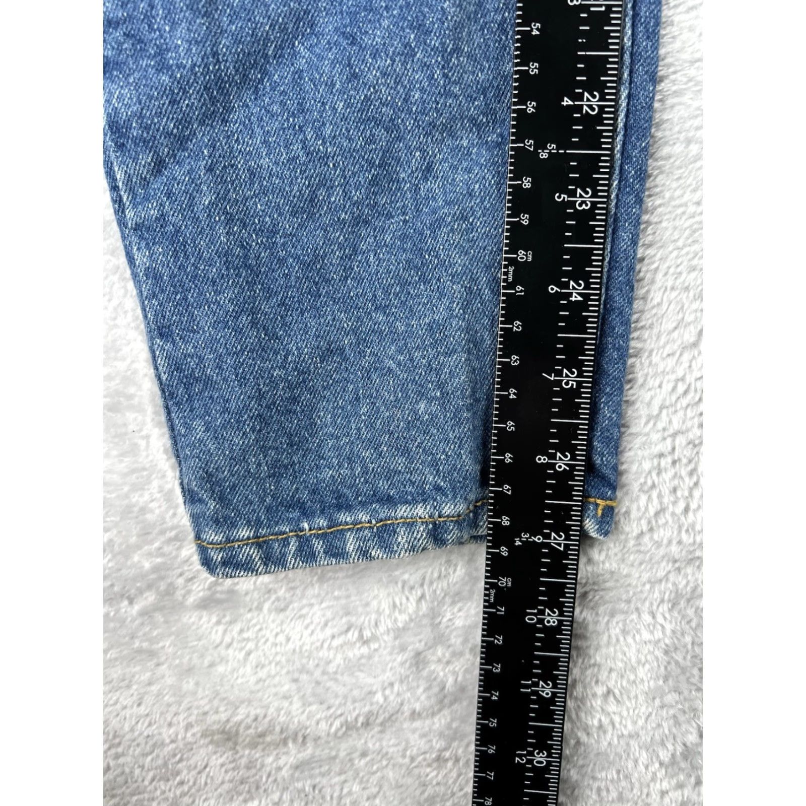 Jordache VTG Jordache Jeans Womens 7L Blue Gray Two-Tone Denim 80s 90s RARE Jeans Women M Gray Two Tone 80s Mens Size 32" / US 10 / IT 46 - 3 Thumbnail