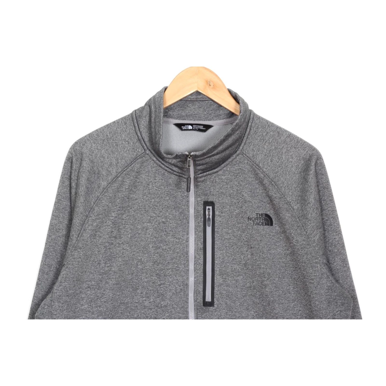 The North Face VINTAGE The North Face Full Zip Sweatshirt Men XL Grey Logo Size US XL / EU 56 / 4 - 2 Thumbnail