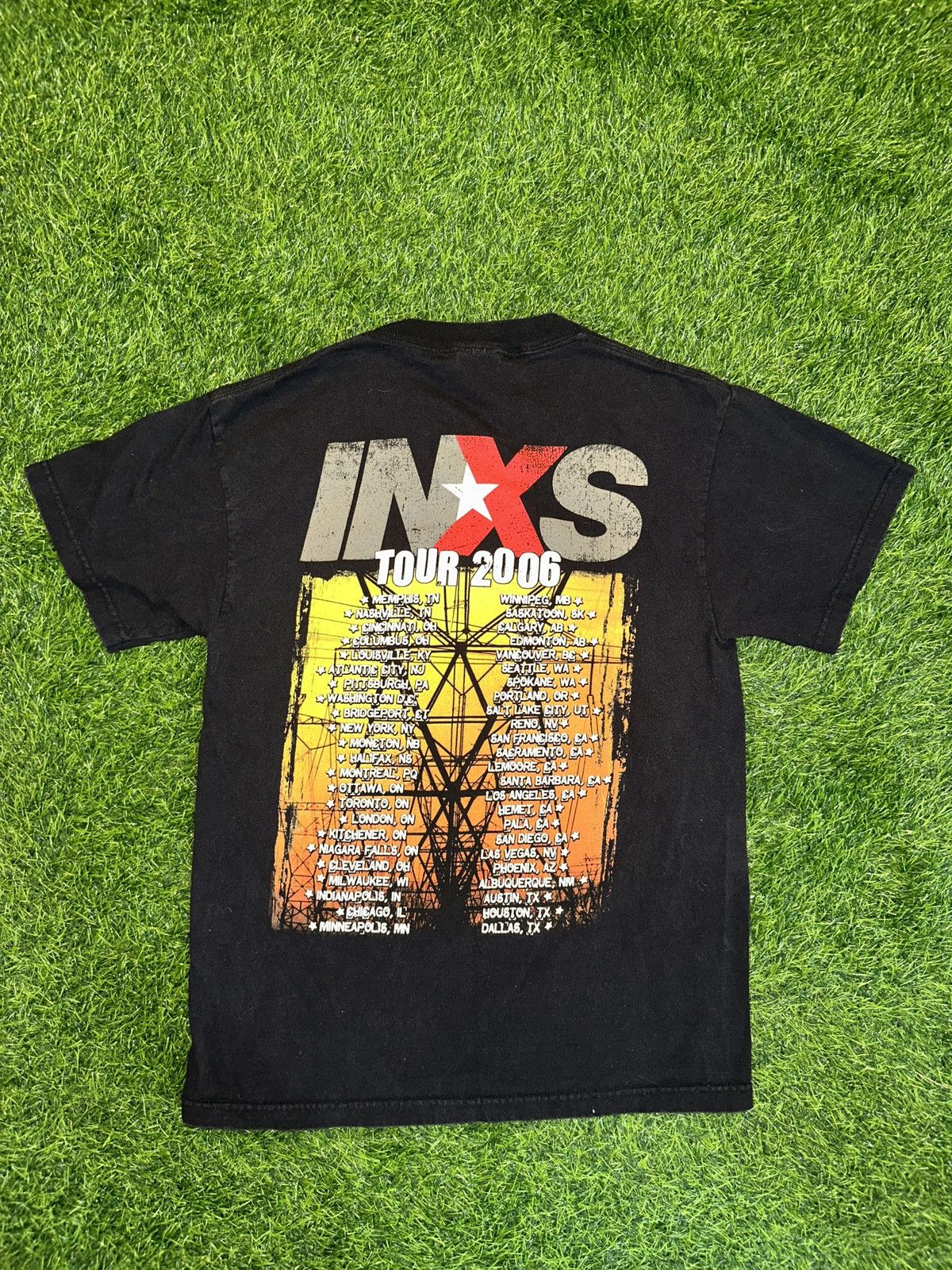 Vintage Vintage INXS 2006 tour band tee shirt size Small Size US S / EU 44-46 / 1 - 2 Thumbnail
