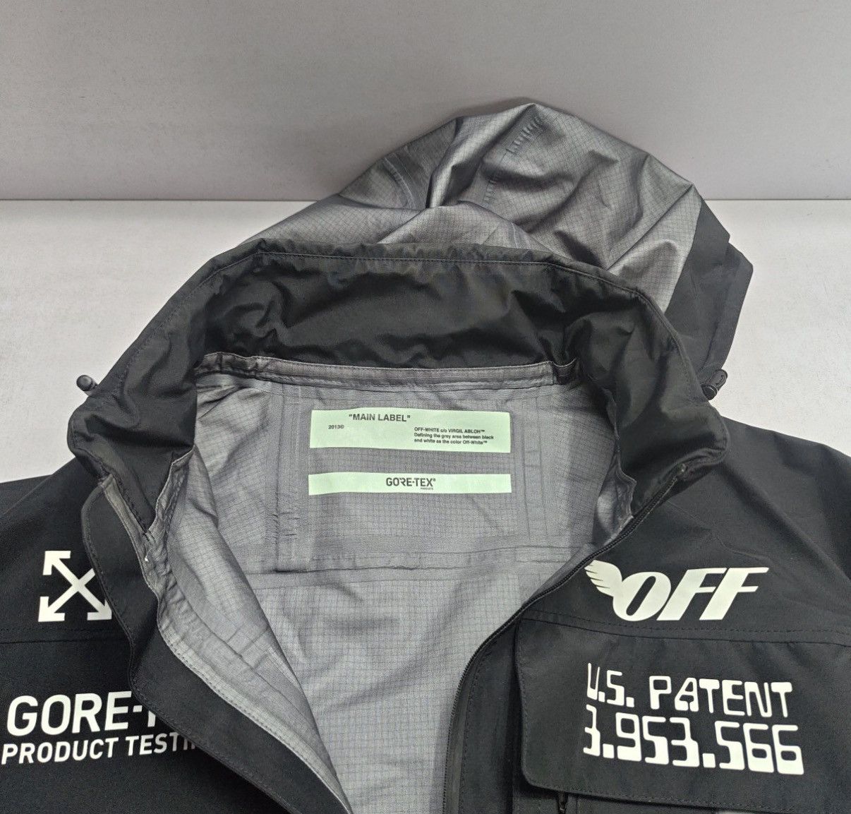 Off-White Off-White x GORE-TEX Printed Anorak jacket Size US M / EU 48-50 / 2 - 9 Thumbnail