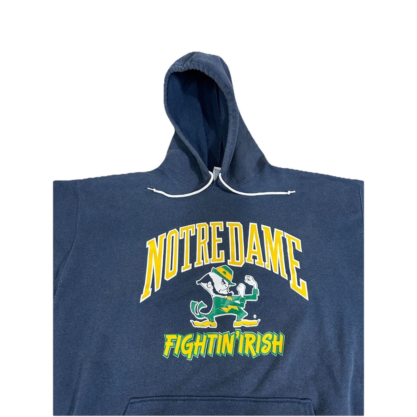 NCAA Vintage Notre Dame Hoodie Bulletin Athletic Sports College F Size US XL / EU 56 / 4 - 2 Thumbnail