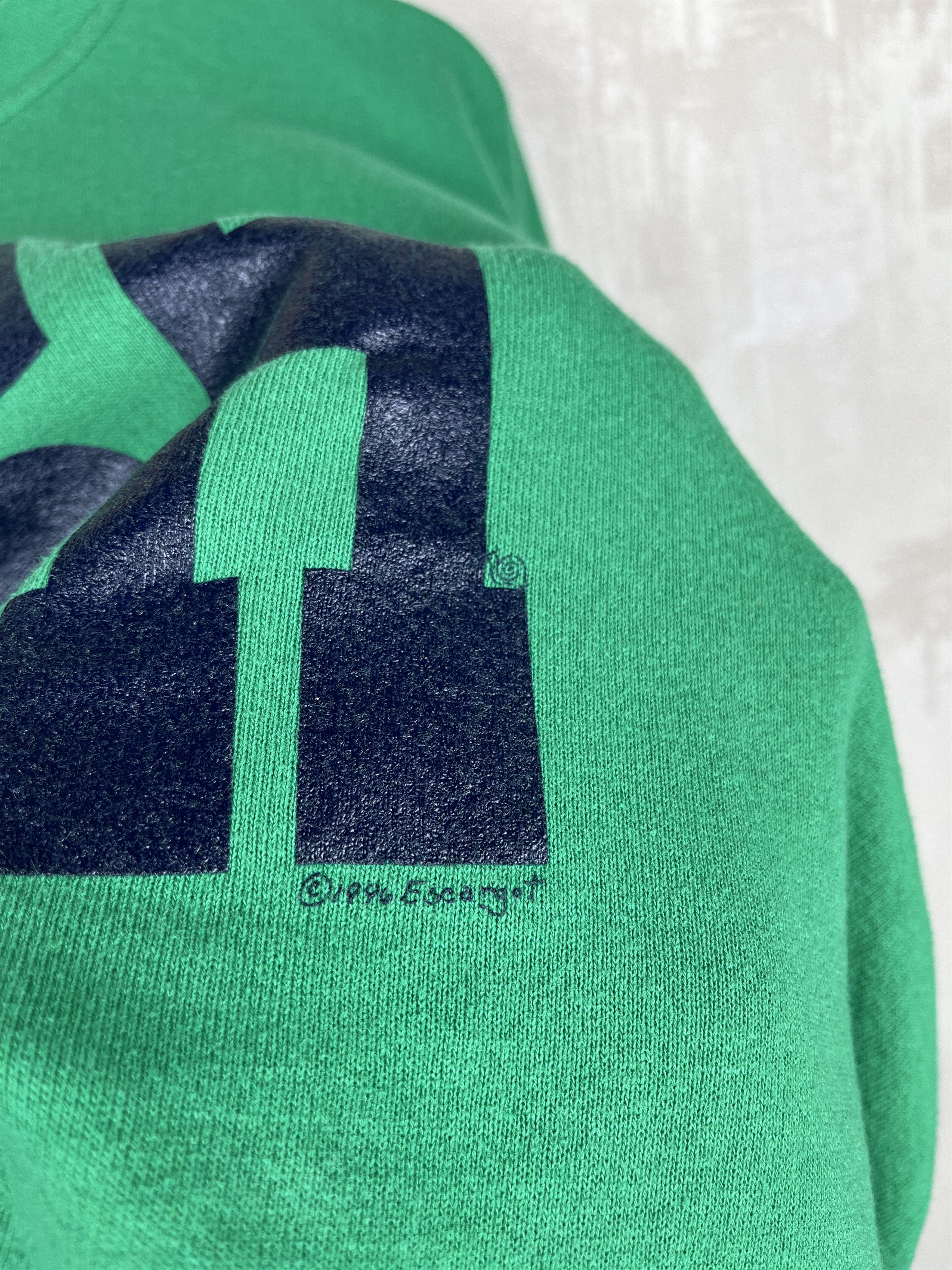 Jerzees Vintage Irish 1996 Escargot Sweatshirt Jerzees Made USA Size US XL / EU 56 / 4 - 7 Thumbnail