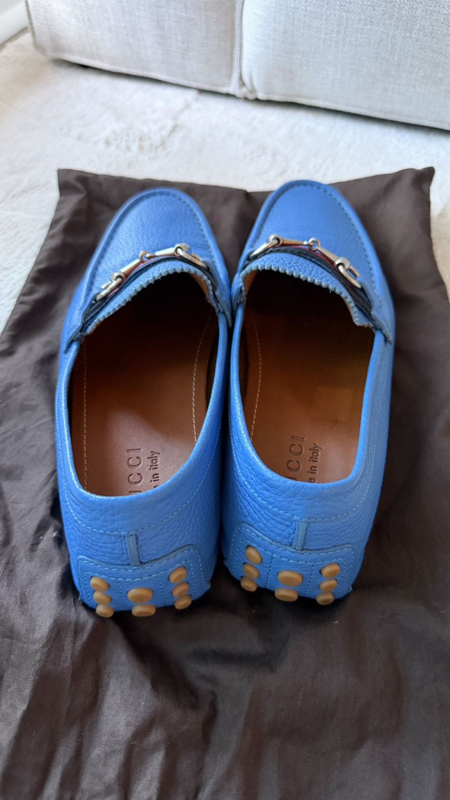 Gucci Gucci driving shoe mint condition Size US 8 / EU 41 - 4 Thumbnail