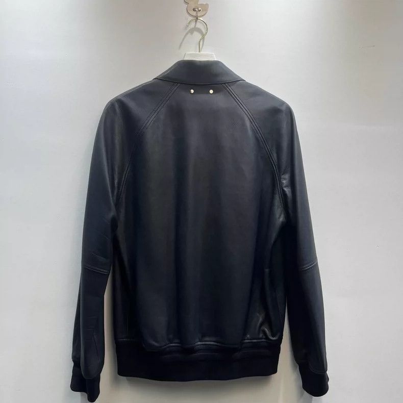 Louis Vuitton Louis Vuitton Leather jacket with logo print jacket Size US M / EU 48-50 / 2 - 4 Thumbnail